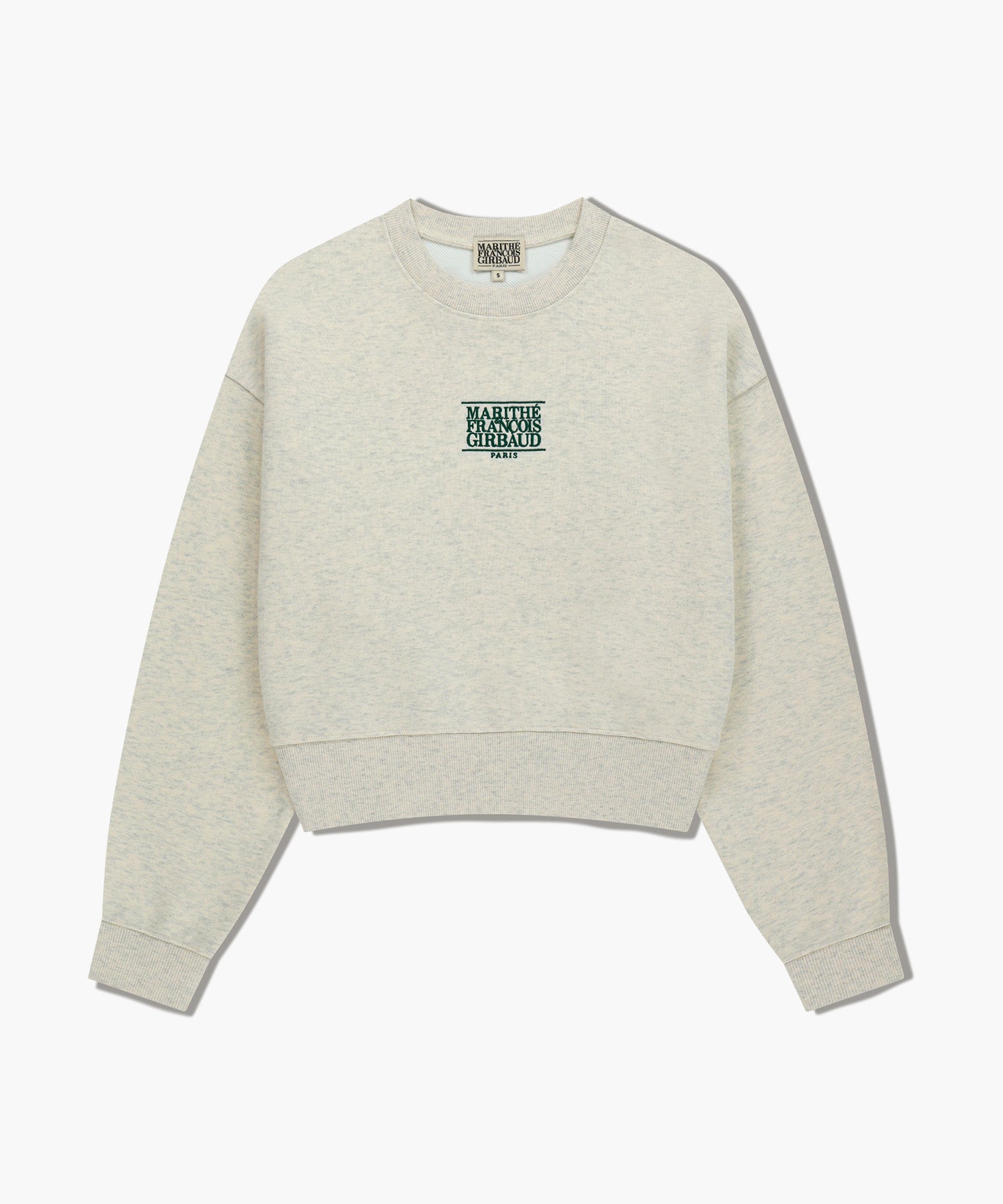 W SMALL CLASSIC LOGO CROP SWEATSHIRT