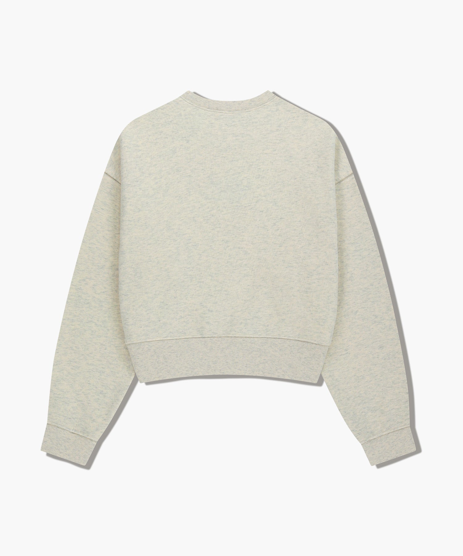 W SMALL CLASSIC LOGO CROP SWEATSHIRT