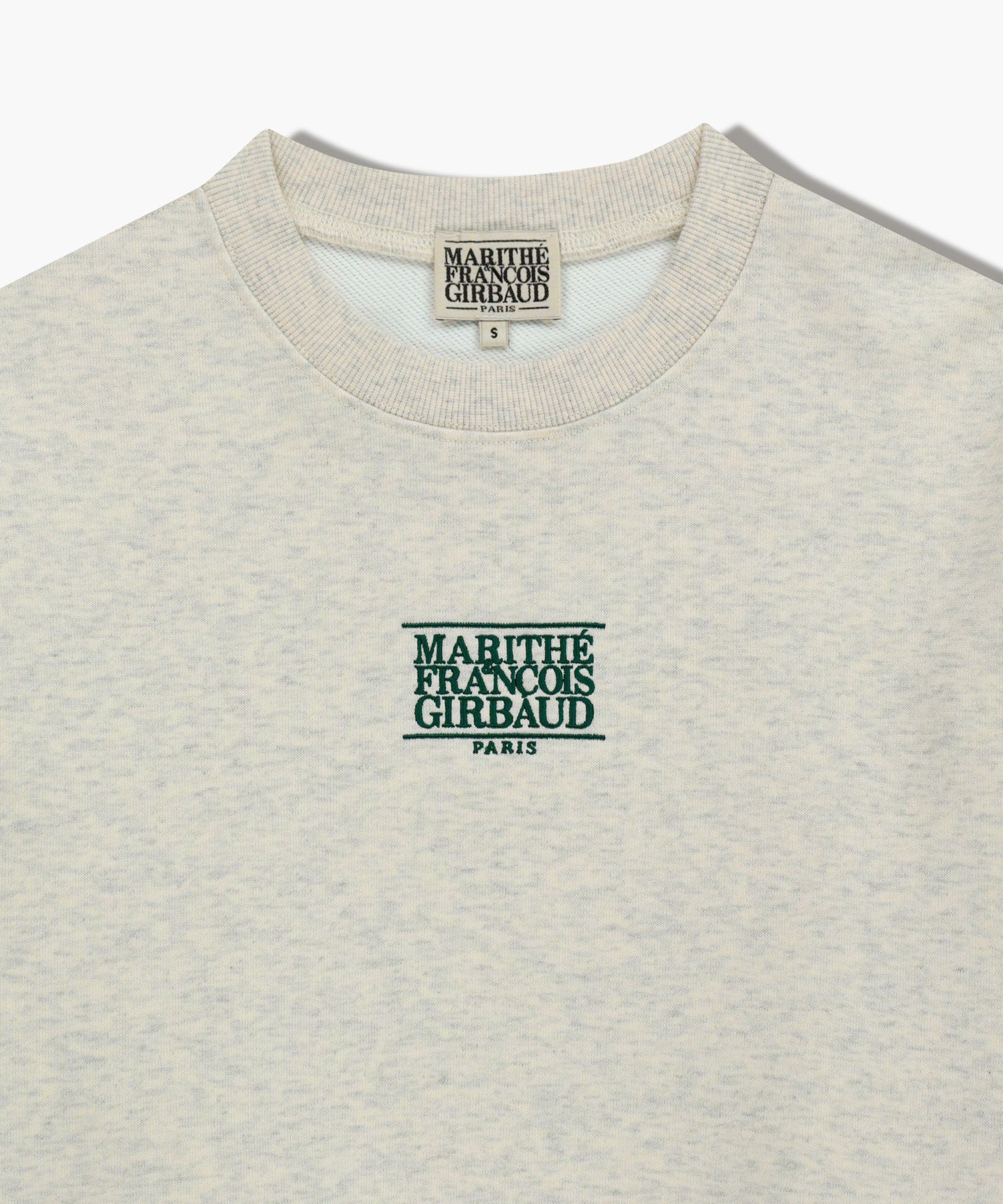 W SMALL CLASSIC LOGO CROP SWEATSHIRT