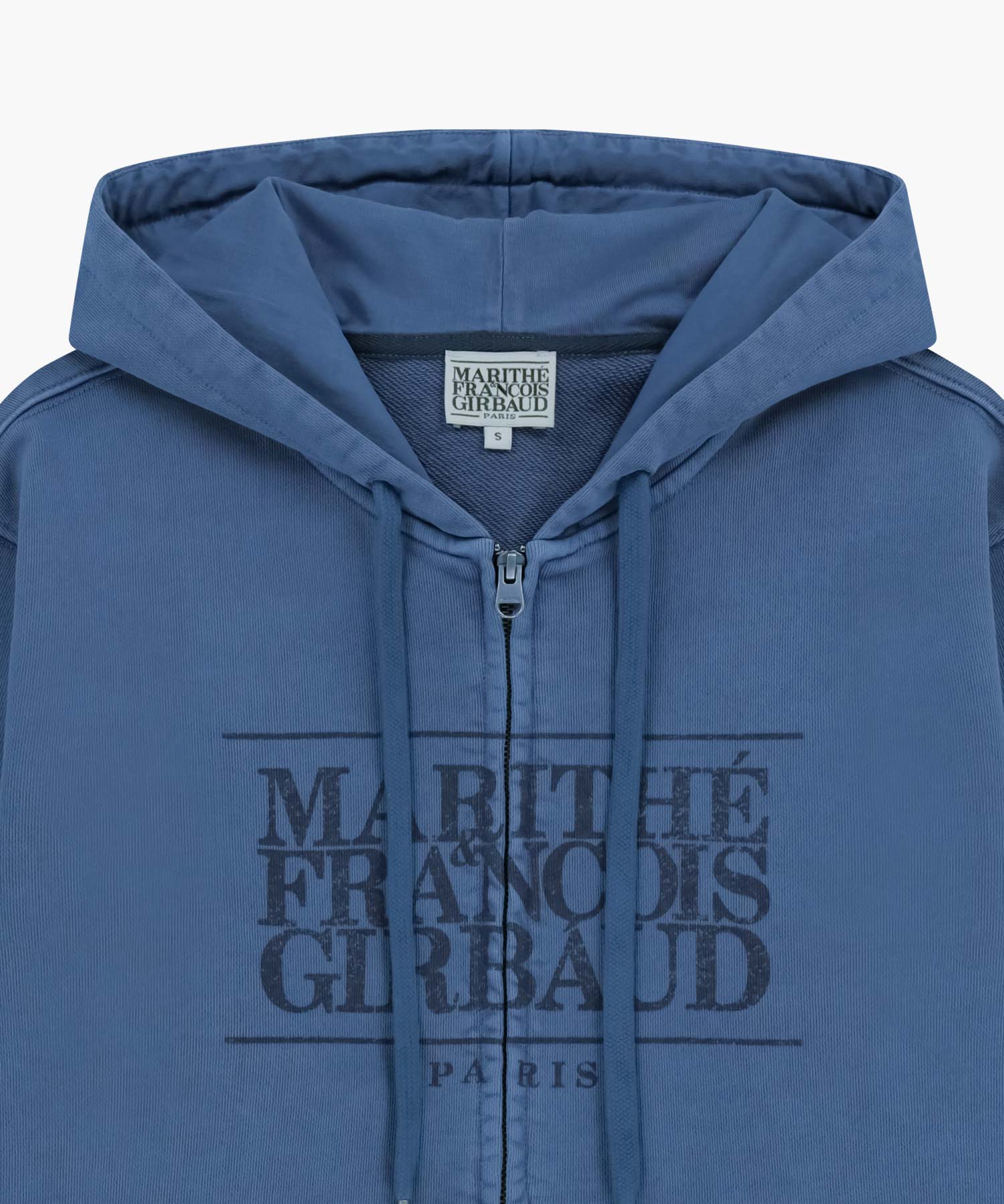CLASSIC LOGO DYEING HOODIE ZIPUP