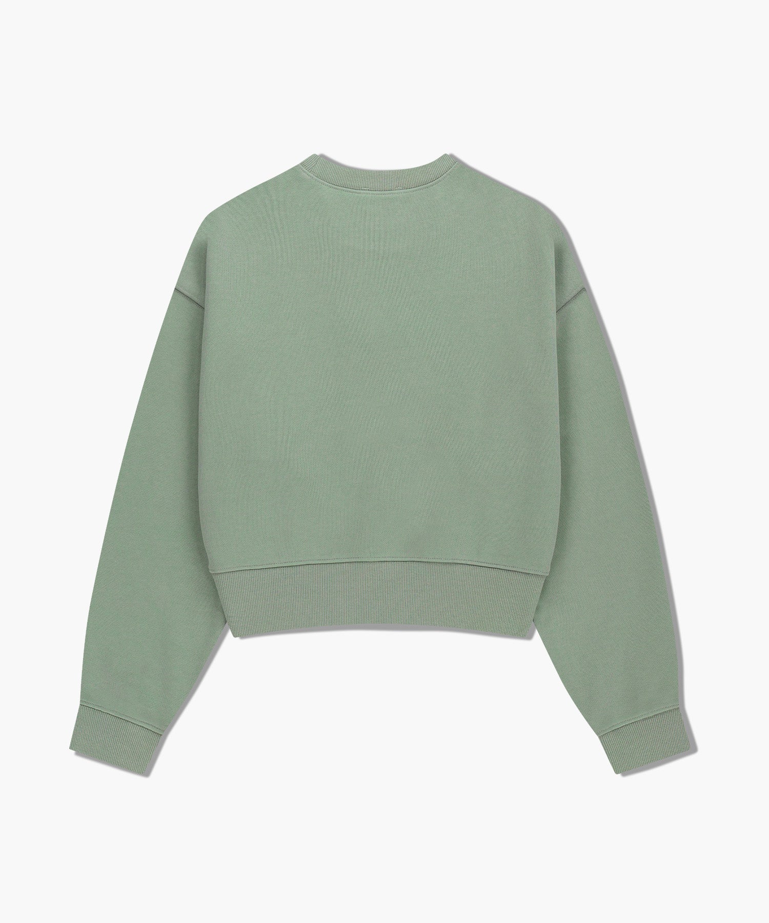 W SMALL CLASSIC LOGO CROP SWEATSHIRT