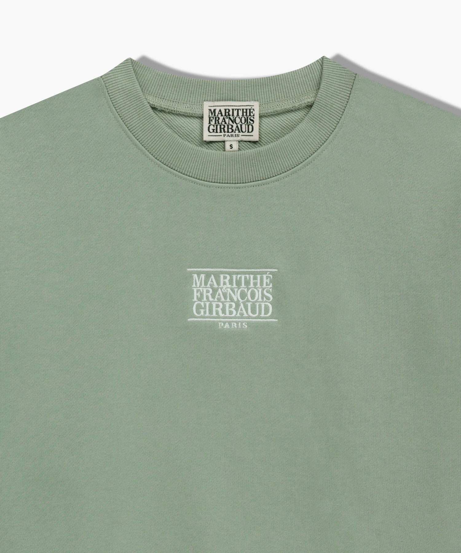W SMALL CLASSIC LOGO CROP SWEATSHIRT