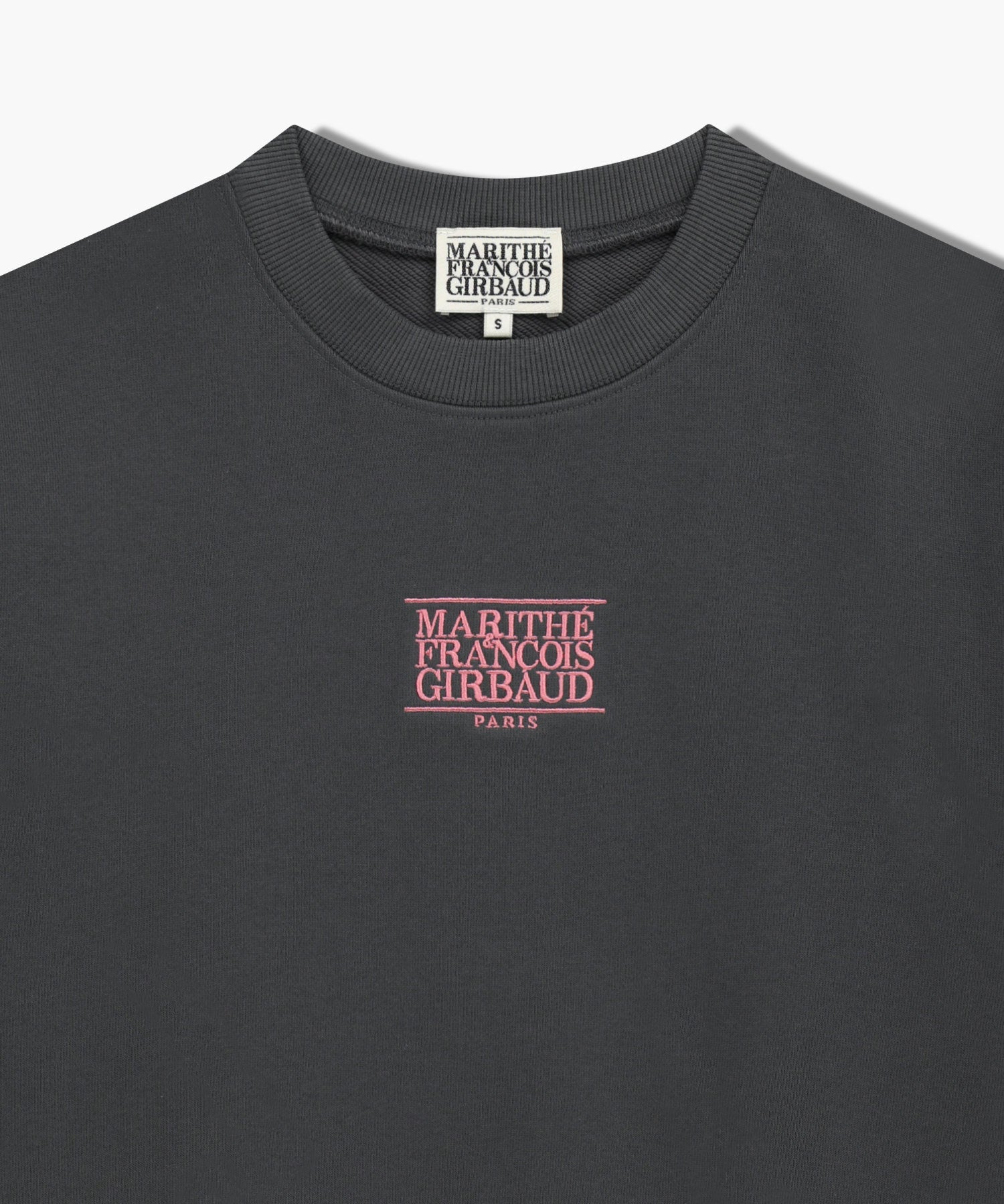 W SMALL CLASSIC LOGO CROP SWEATSHIRT