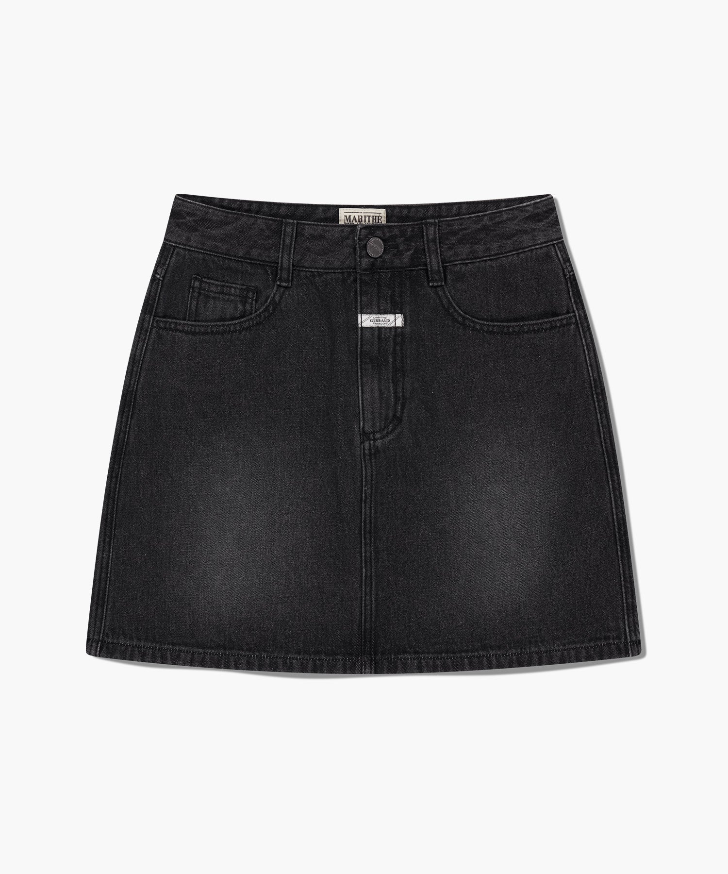 W DENIM MINI SKIRT