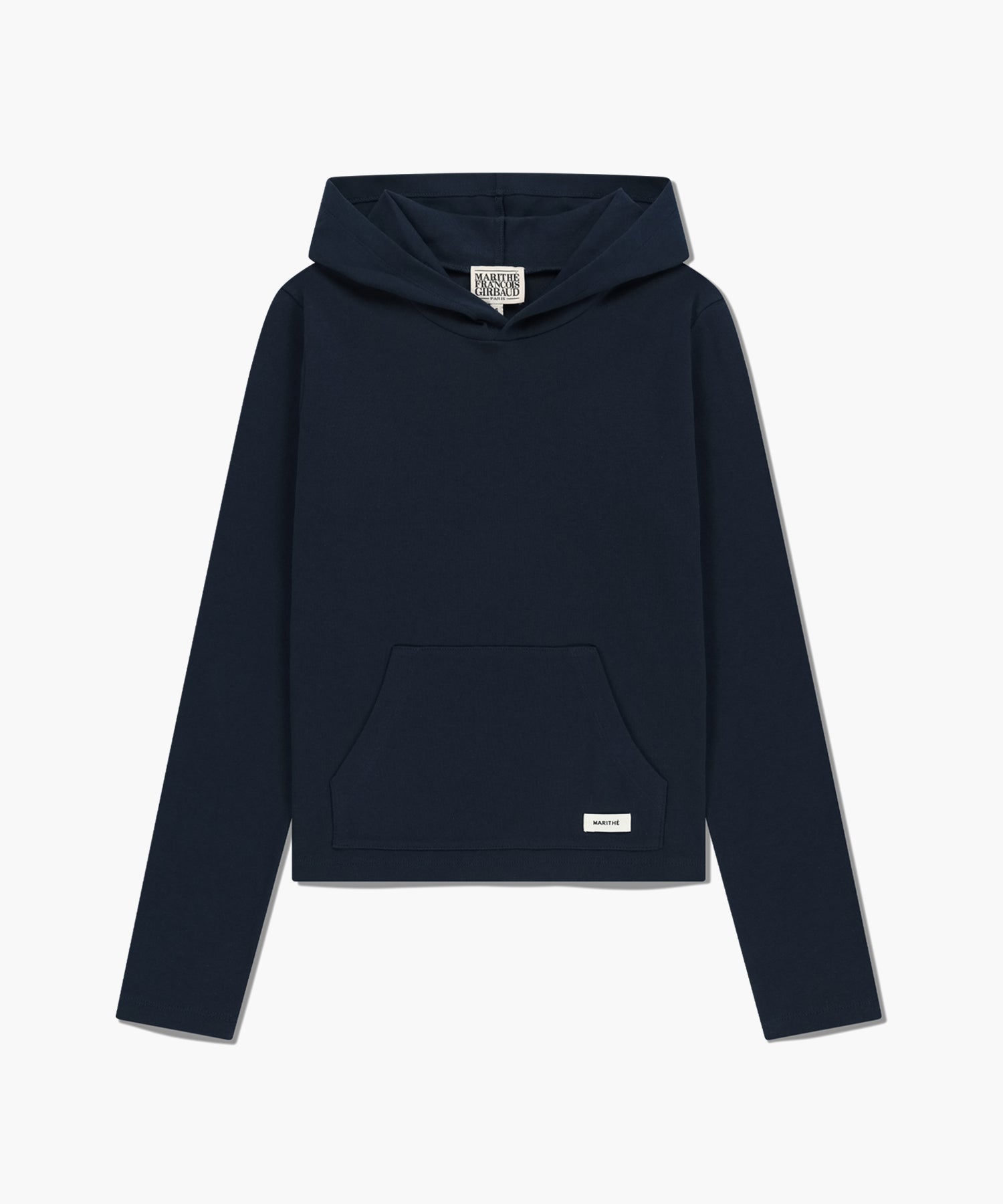W BASIC HOODIE LONG SLEEVE