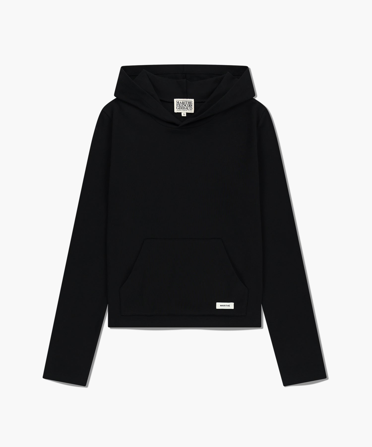 W BASIC HOODIE LONG SLEEVE