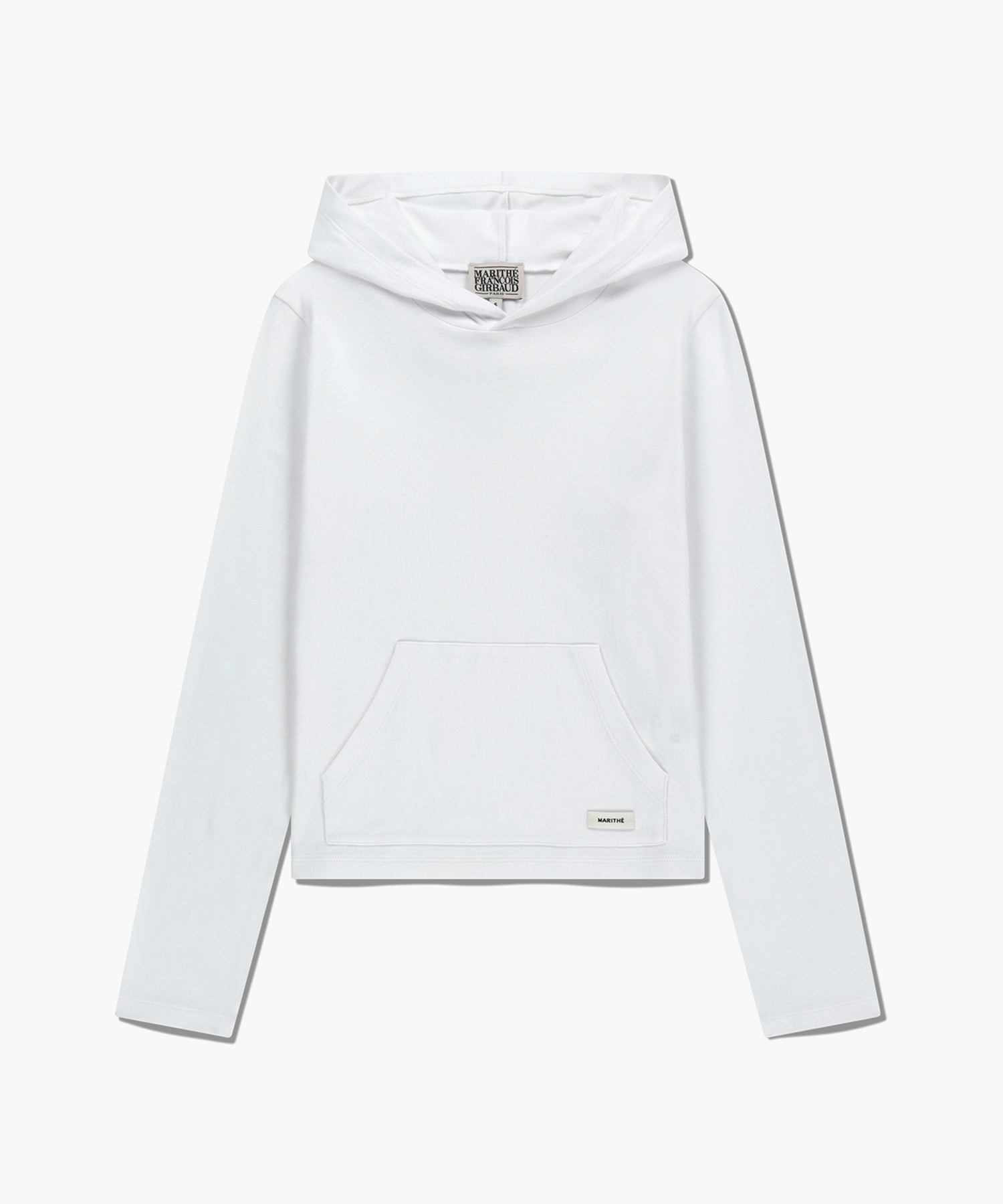 W BASIC HOODIE LONG SLEEVE