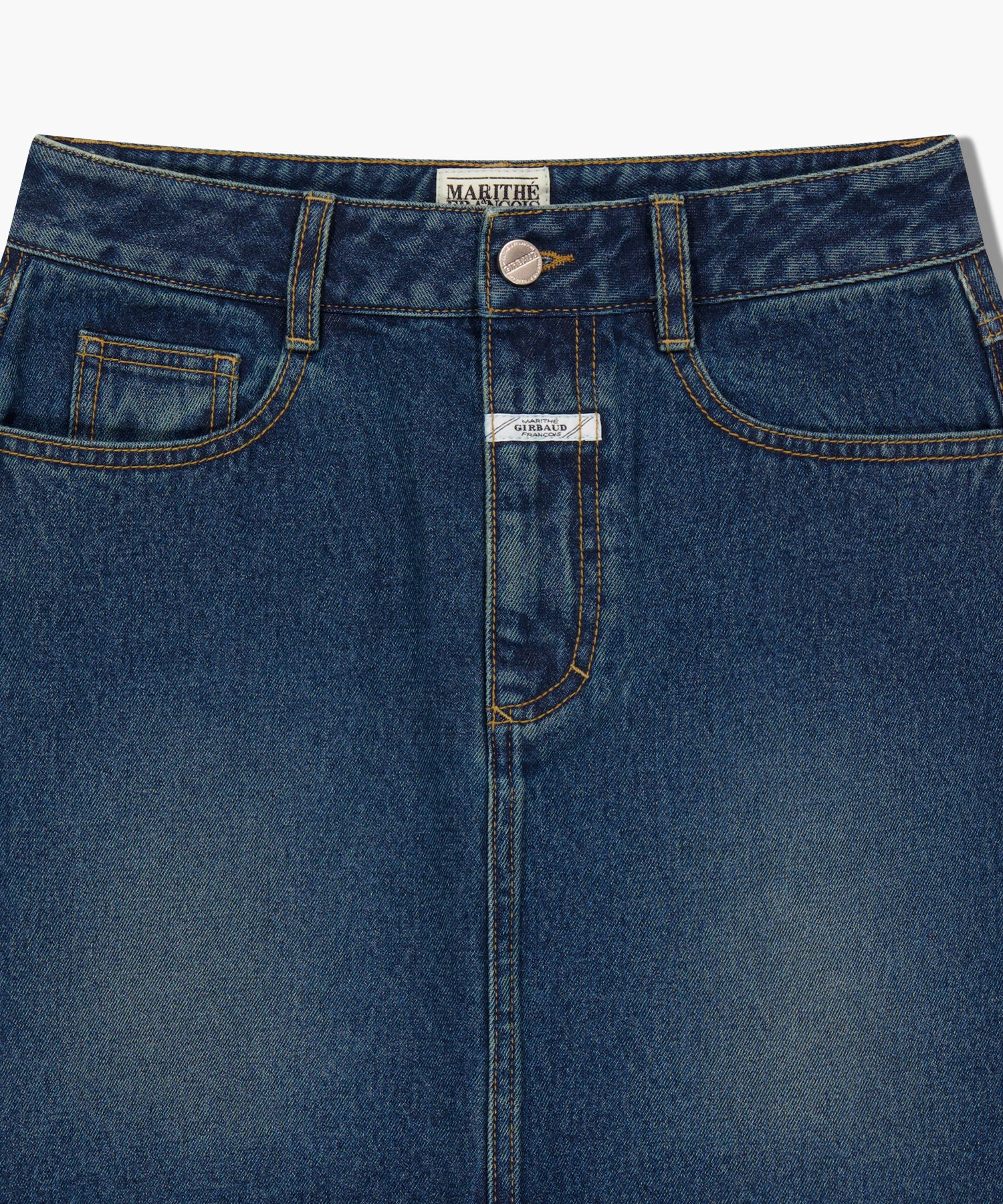 W DENIM MINI SKIRT