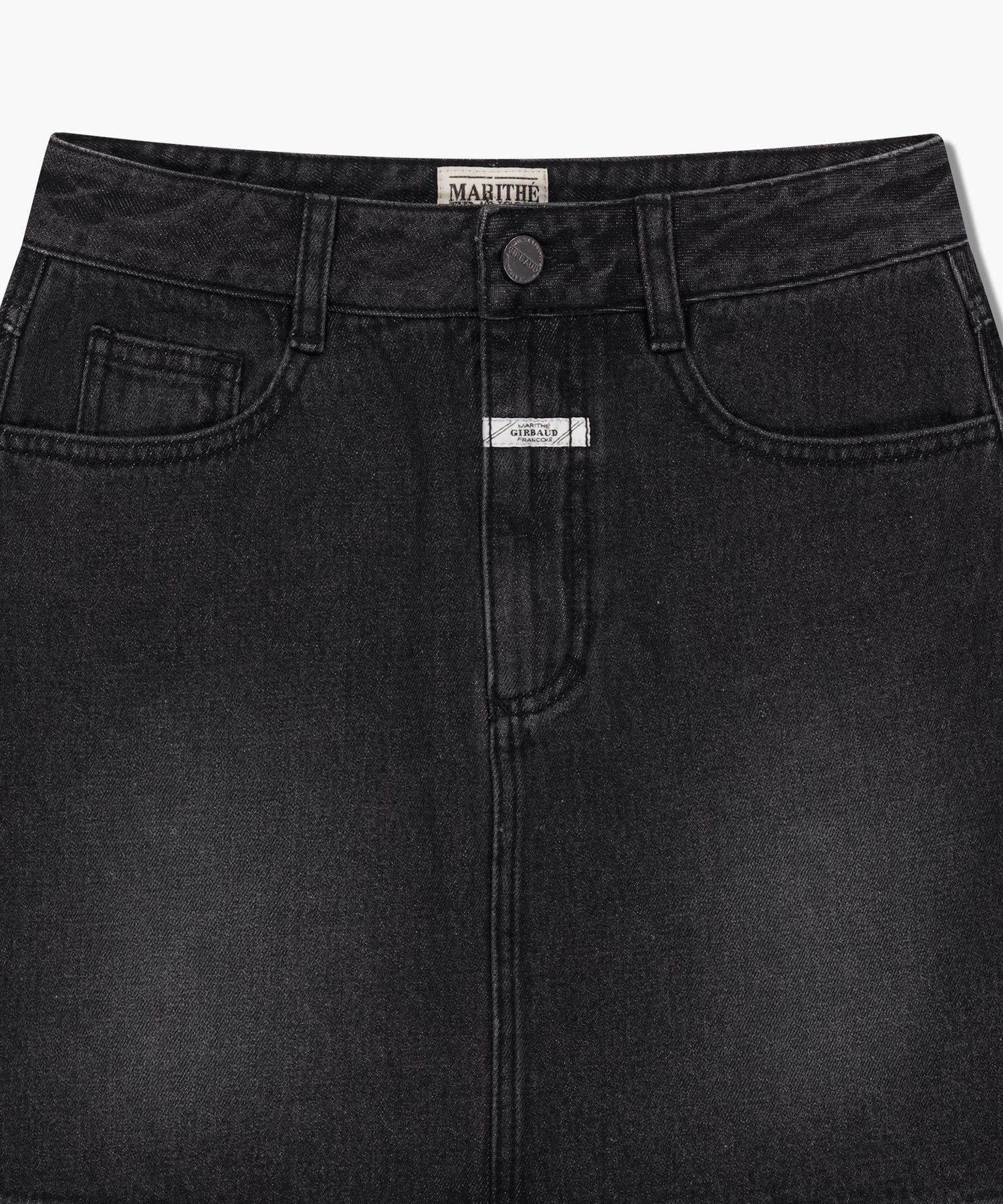 W DENIM MINI SKIRT