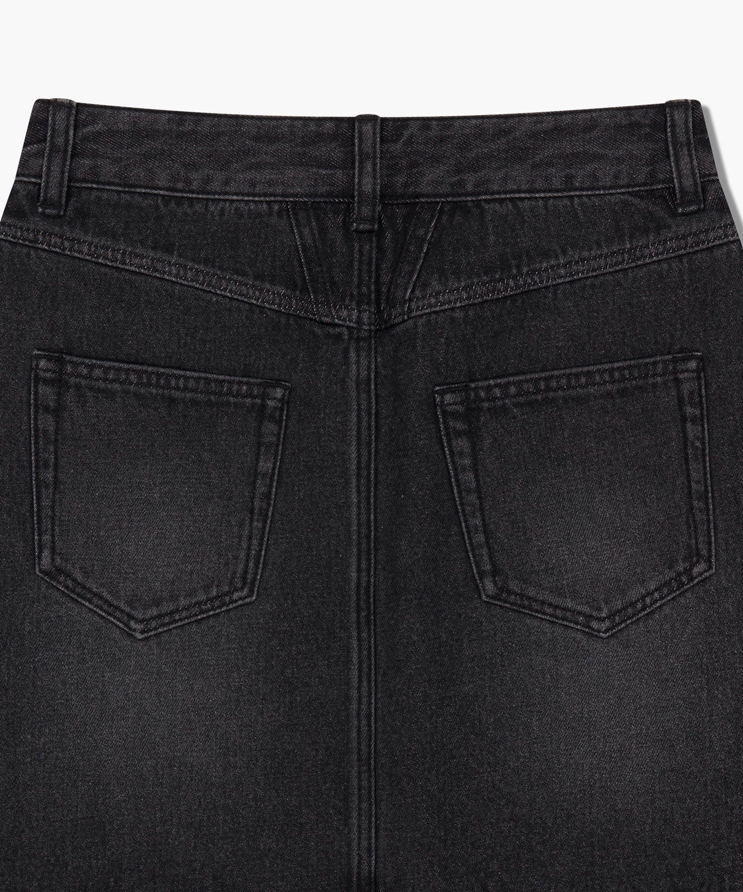 W DENIM MINI SKIRT