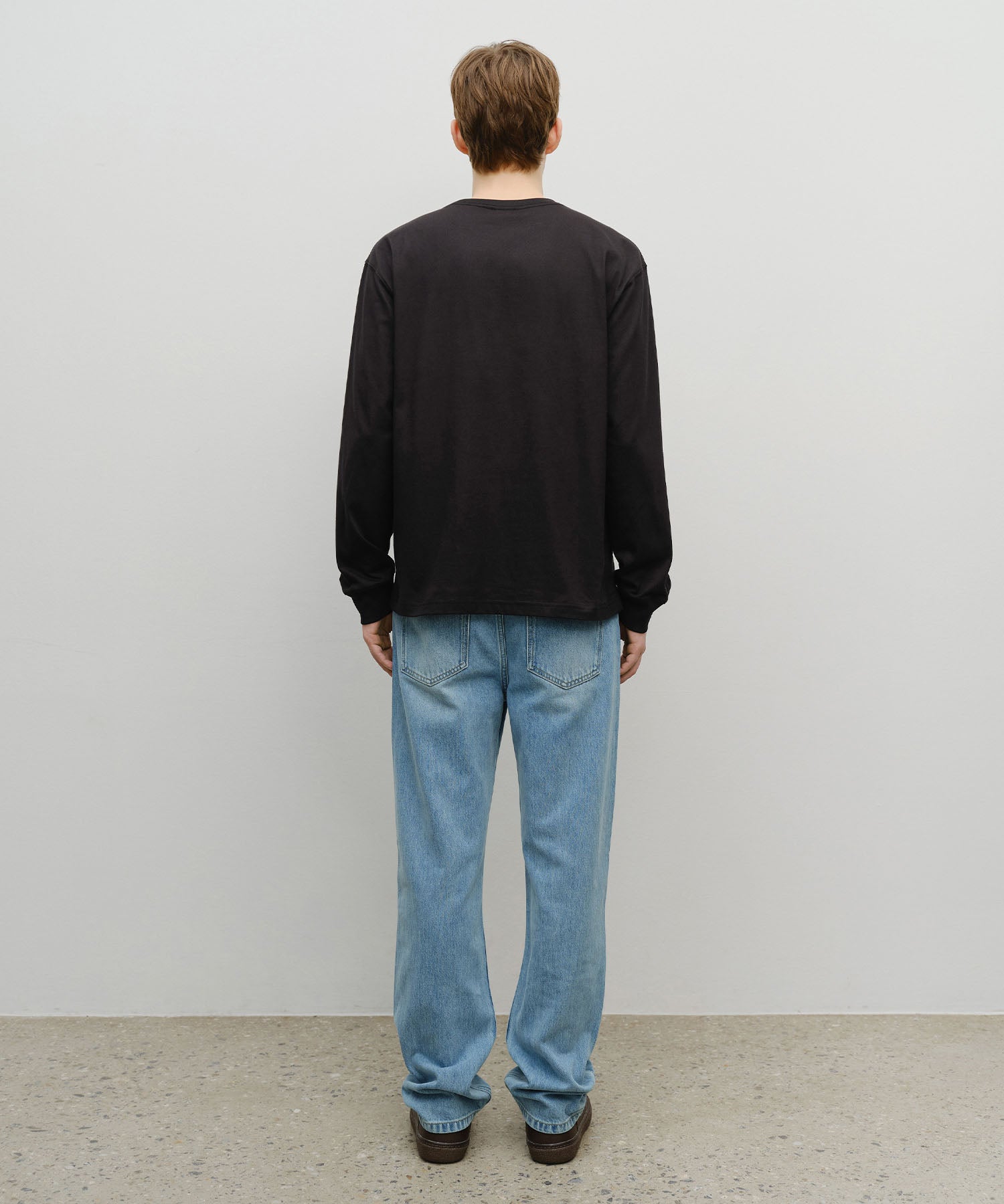 M SLIM STRAIGHT DENIM PANTS