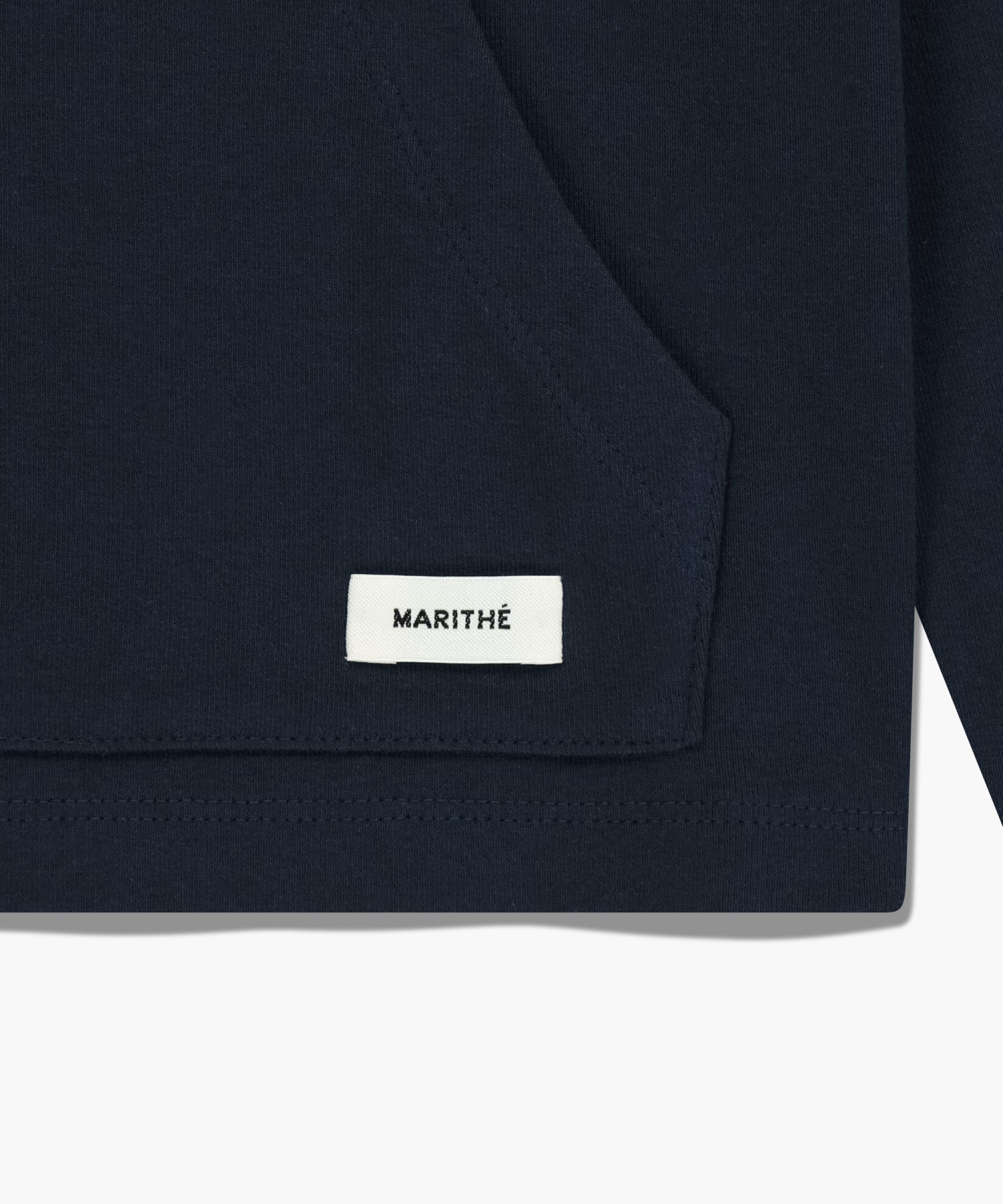 W BASIC HOODIE LONG SLEEVE