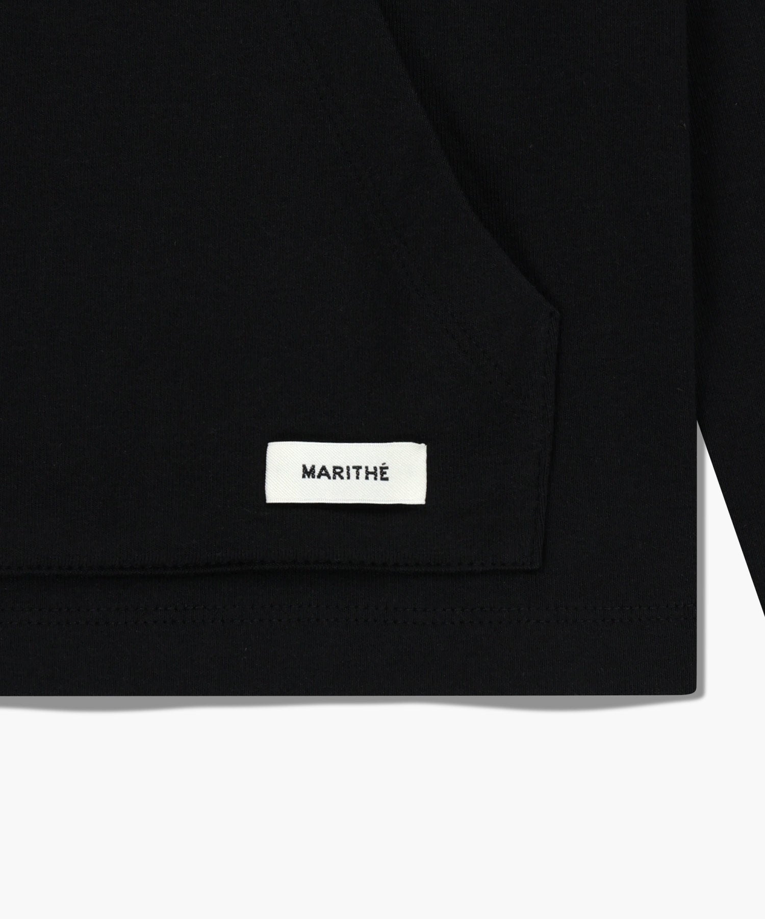 W BASIC HOODIE LONG SLEEVE