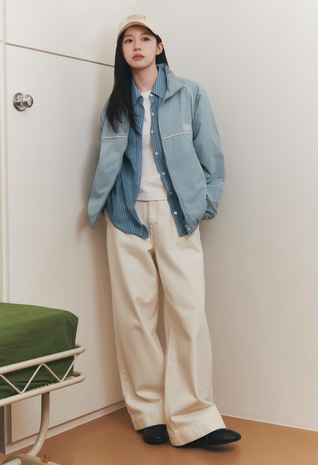CLASSIC LOGO HIGH NECK WIND JACKET