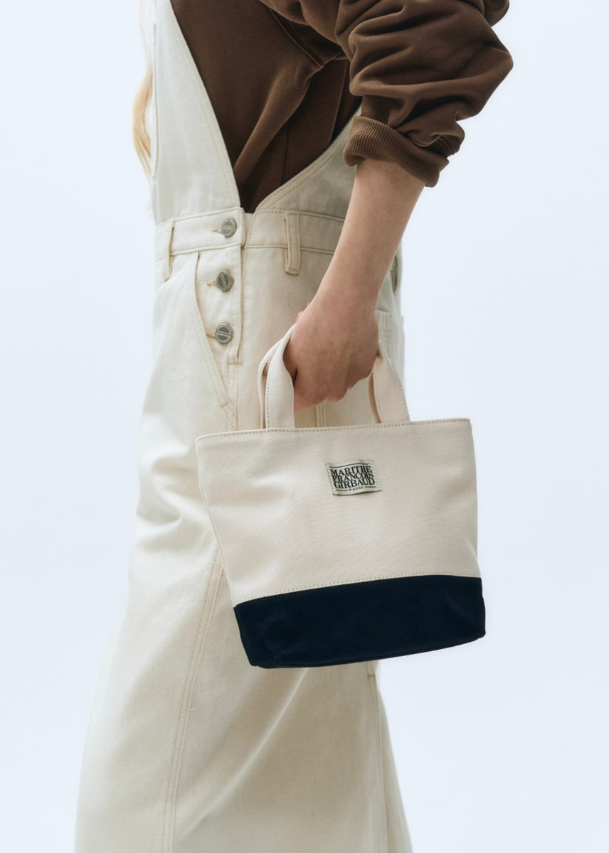 【MARITHE】CLASSIC LOGO キャンバス トートバッグ CLASSIC LOGO CANVAS TOTE BAG