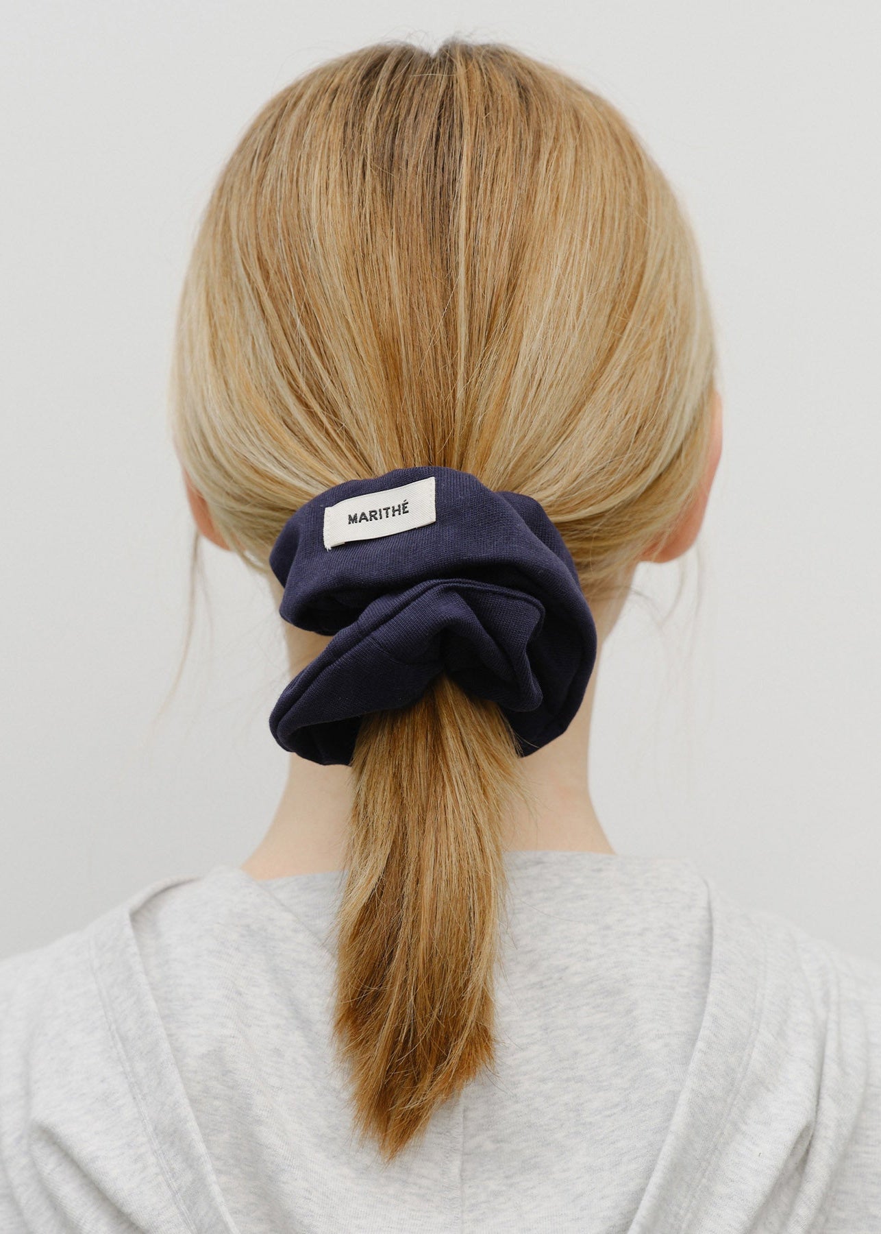 W BASIC COTTON SCRUNCHIE