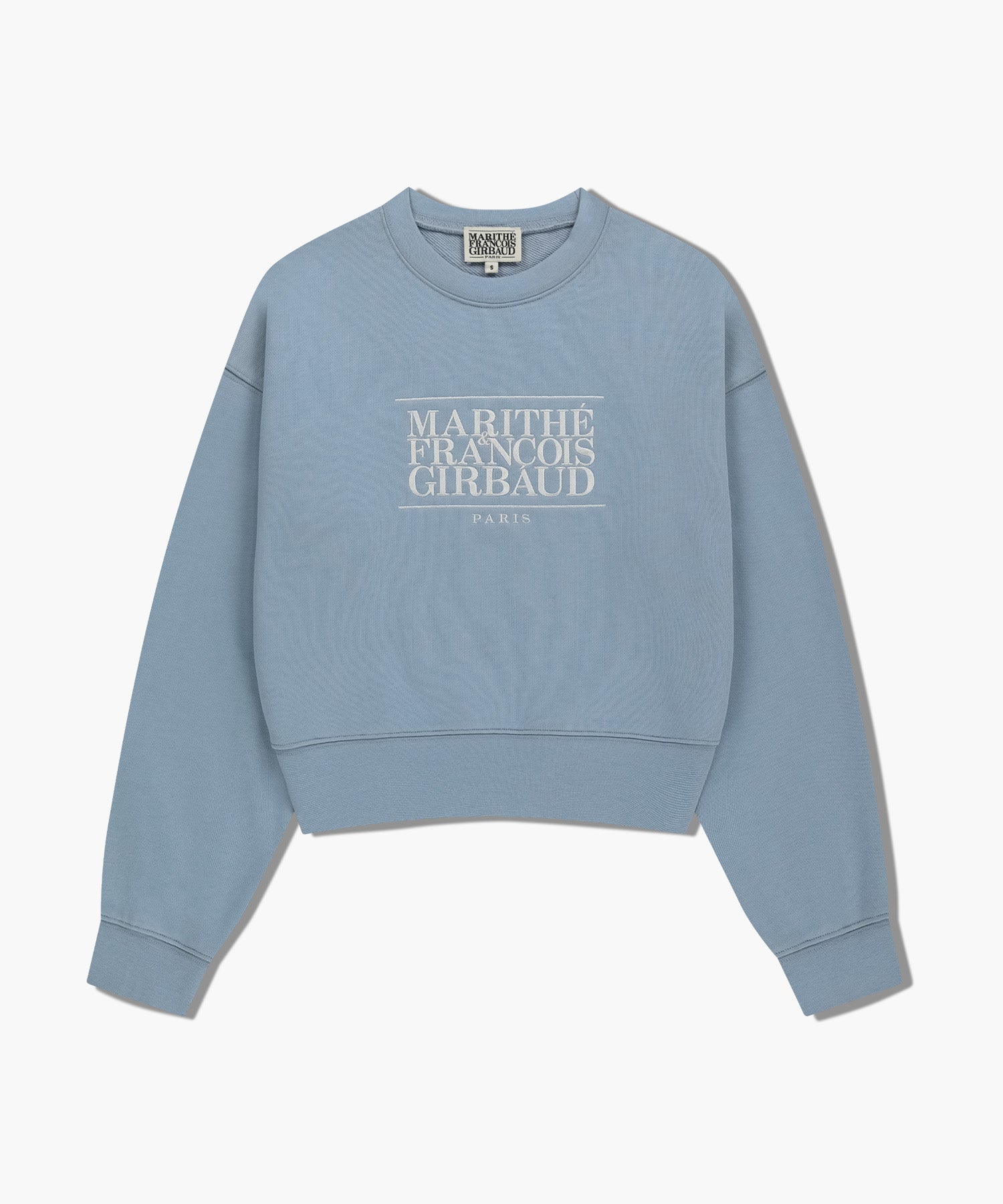 W CLASSIC LOGO CROP SWEATSHIRT