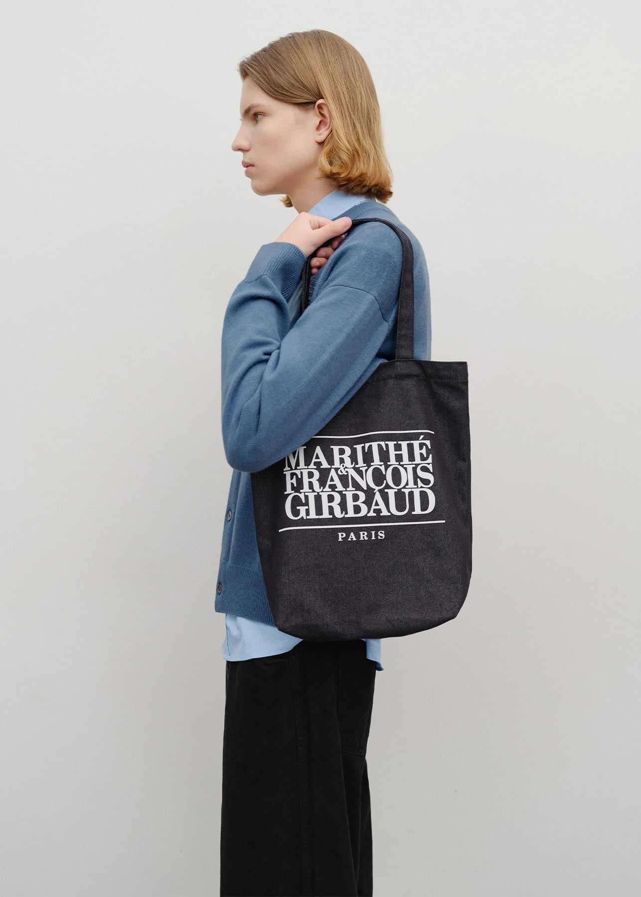 CLASSIC LOGO DENIM ECO BAG