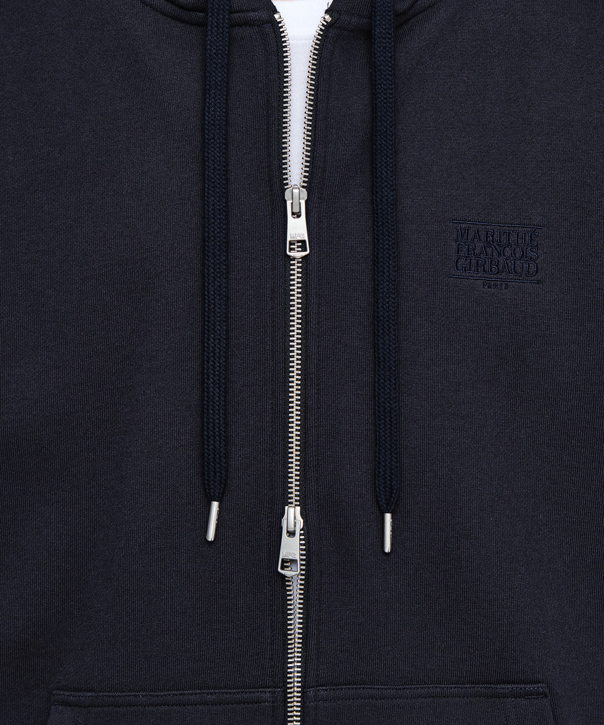 BACK CLASSIC LOGO HOODIE ZIPUP