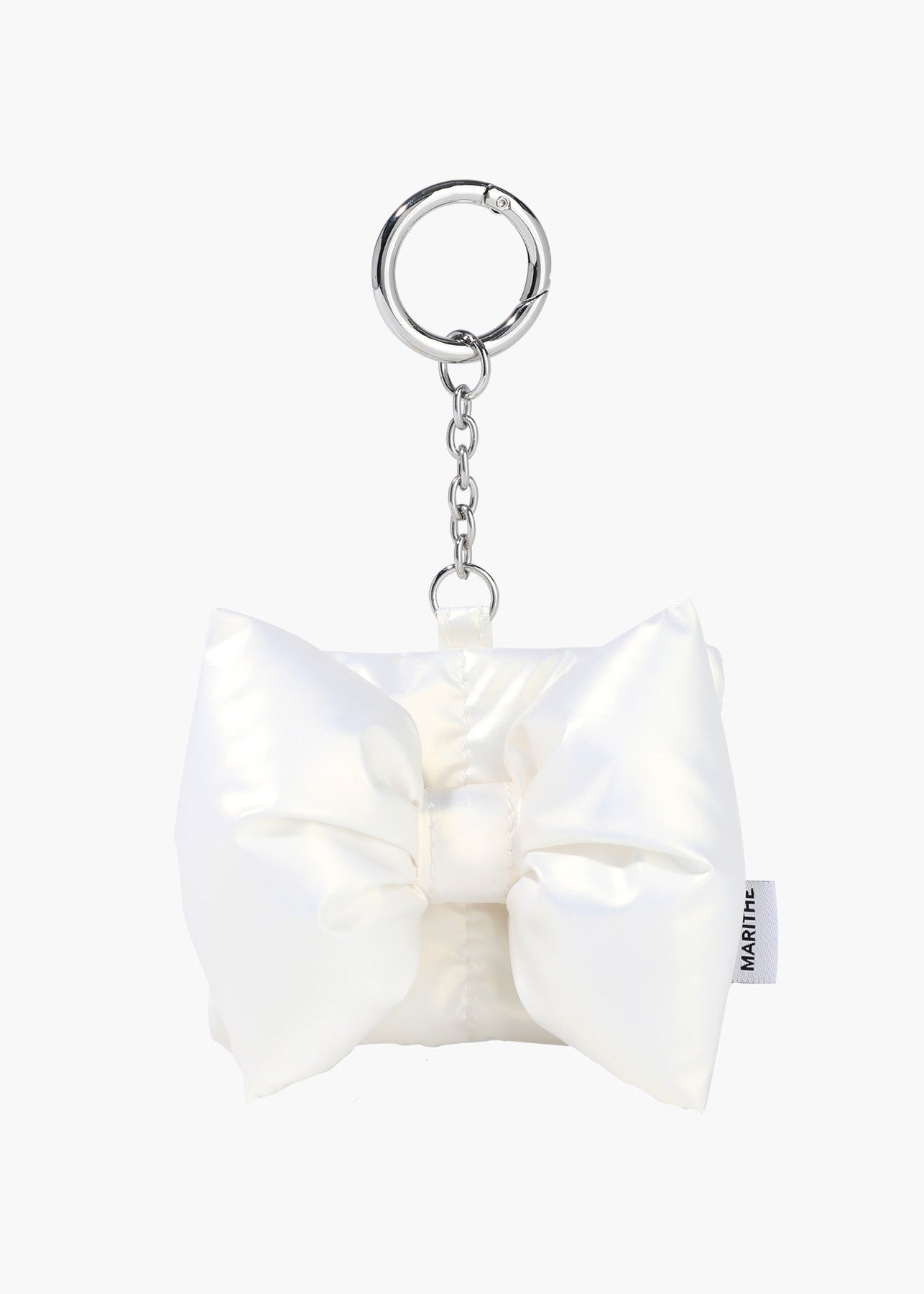 PADDING RIBBON POUCH KEYRING
