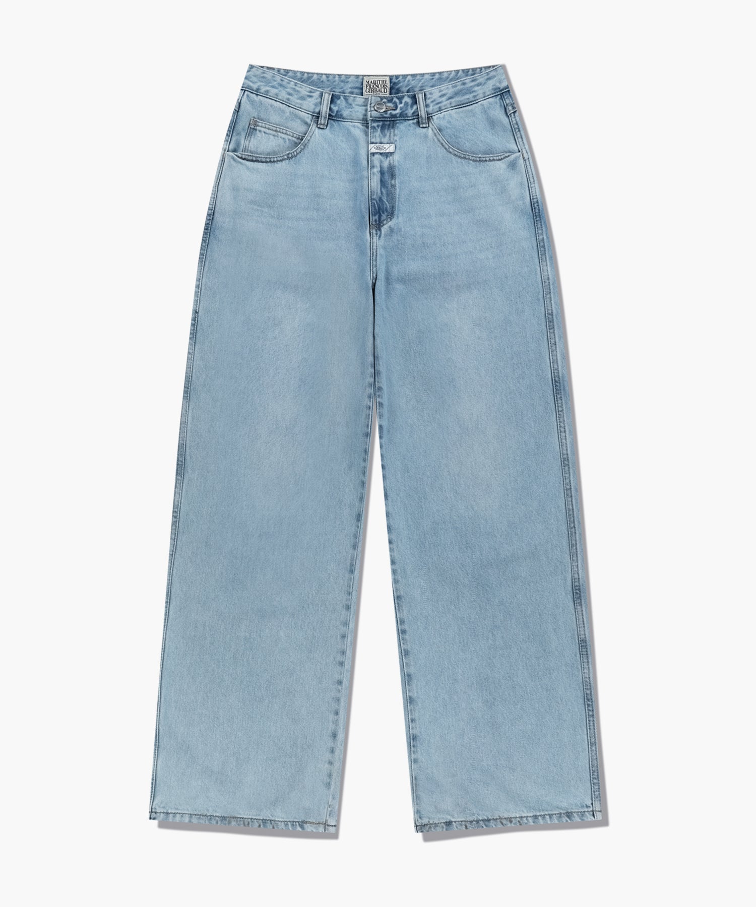 M HIGH STRAIGHT DENIM PANTS