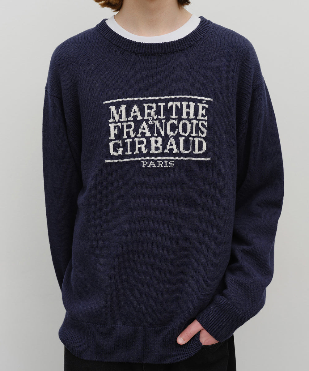 CLASSIC LOGO KNIT PULLOVER