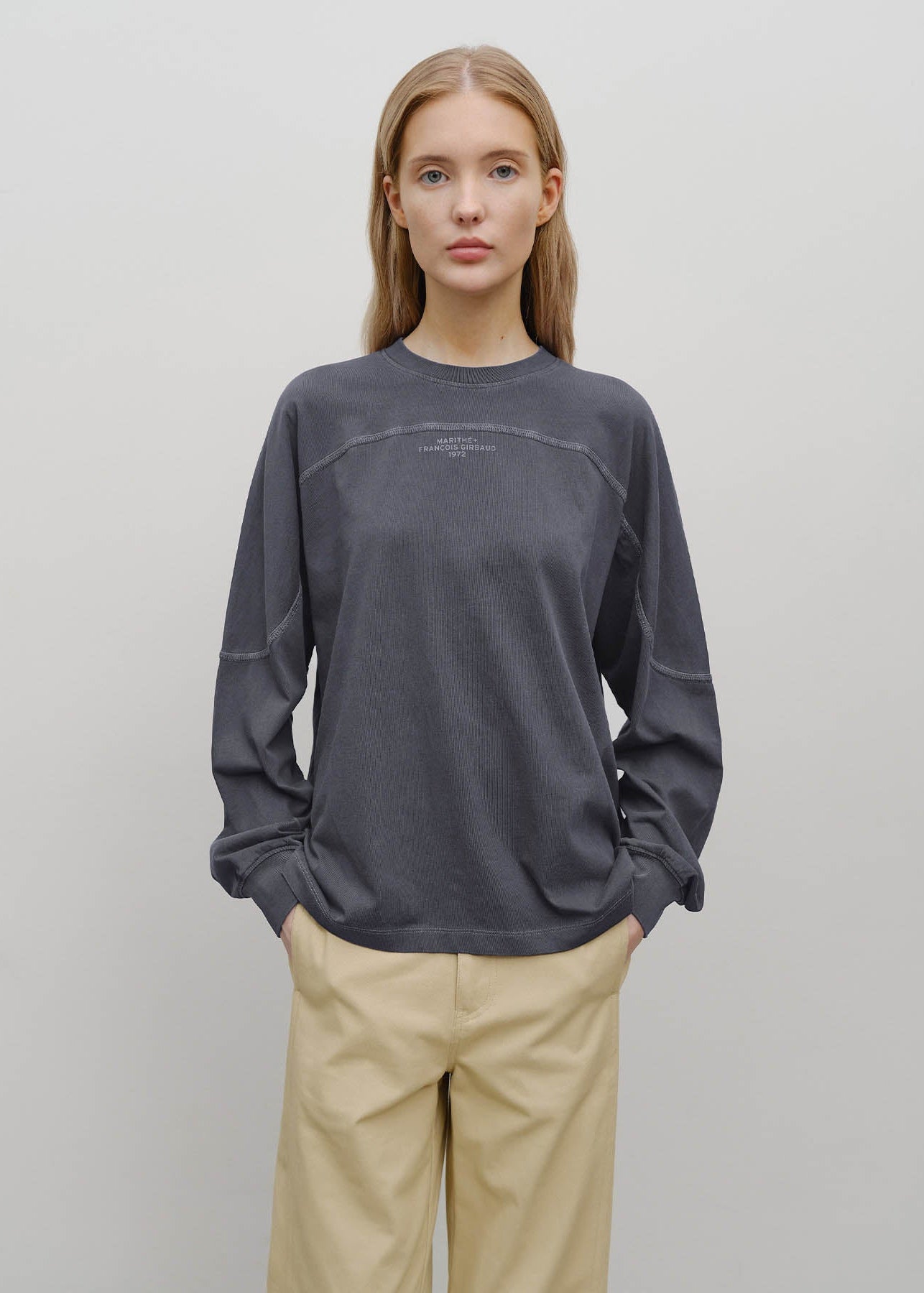 INCISION DYEING LONG SLEEVE