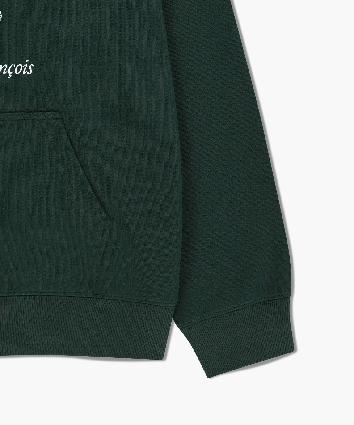 CREST CRACK LOGO OVERSIZED HOODIE