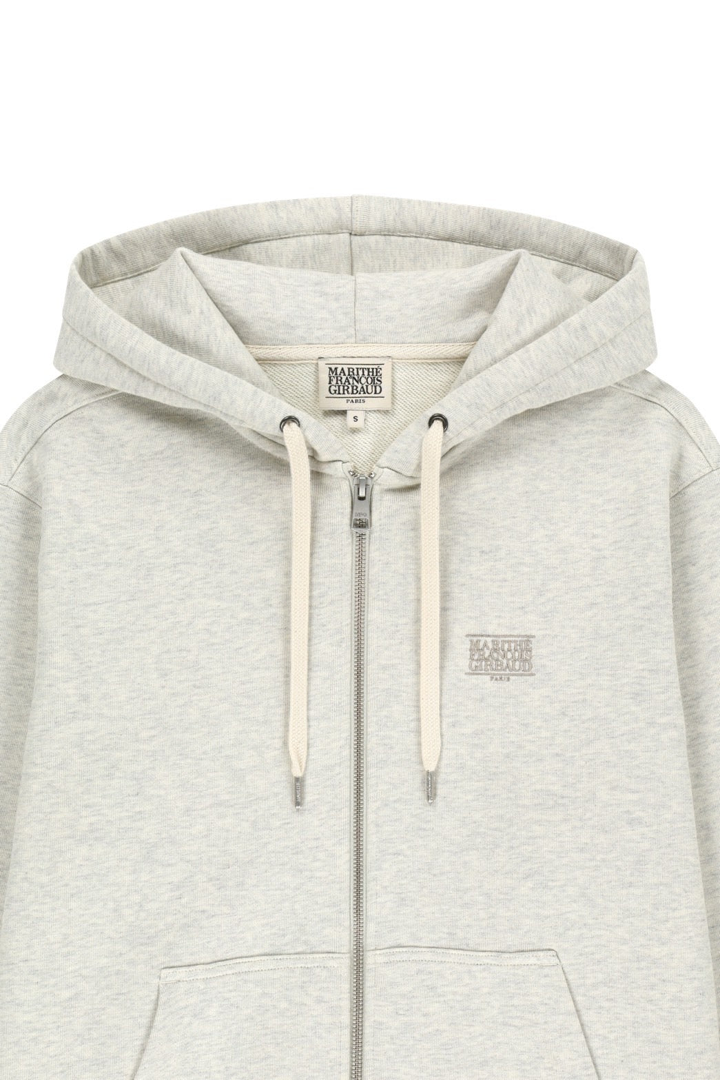 BACK CLASSIC LOGO HOODIE ZIPUP