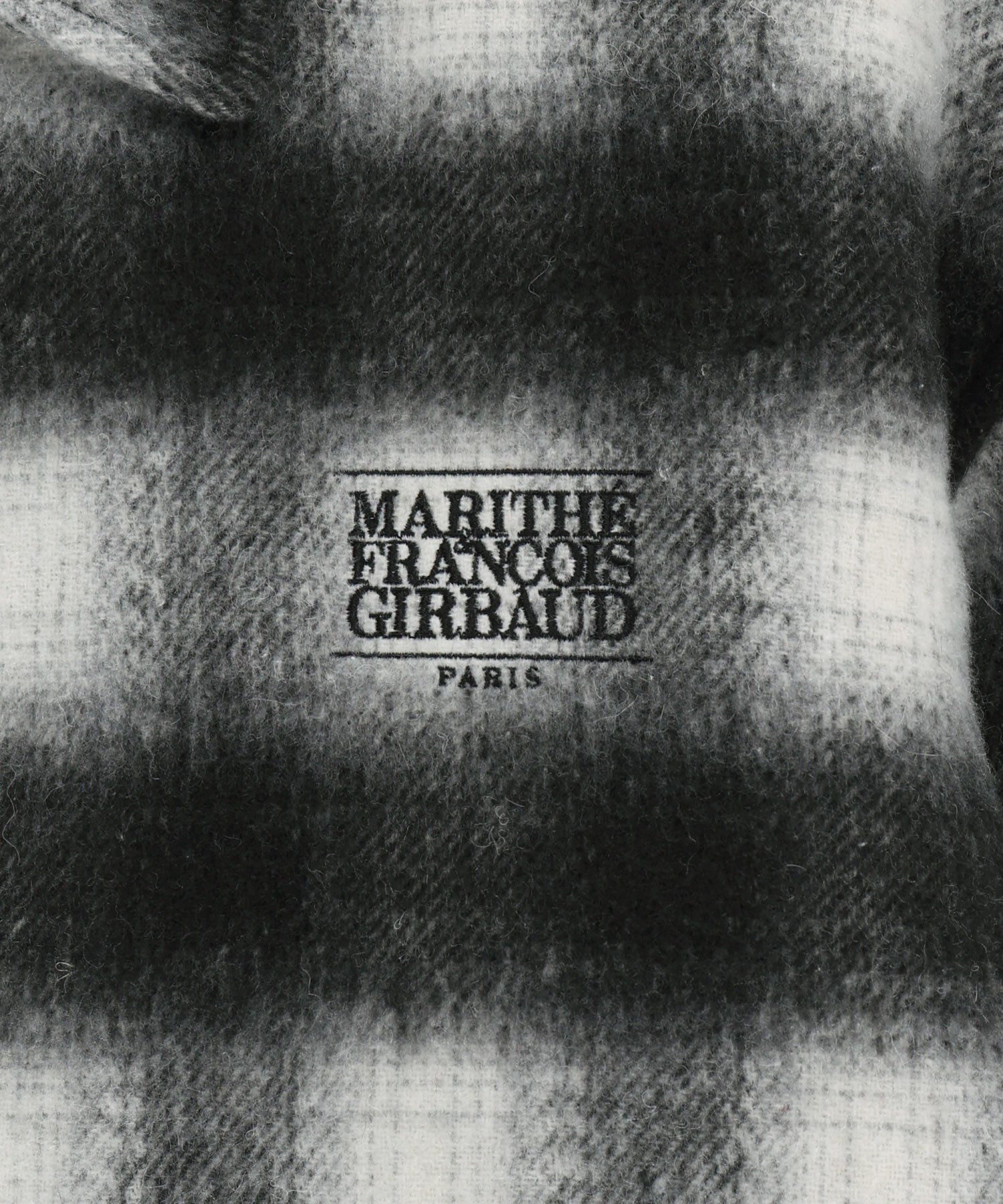 CLASSIC LOGO OVERSIZED FLANNEL CHECK SHIRT JACKET