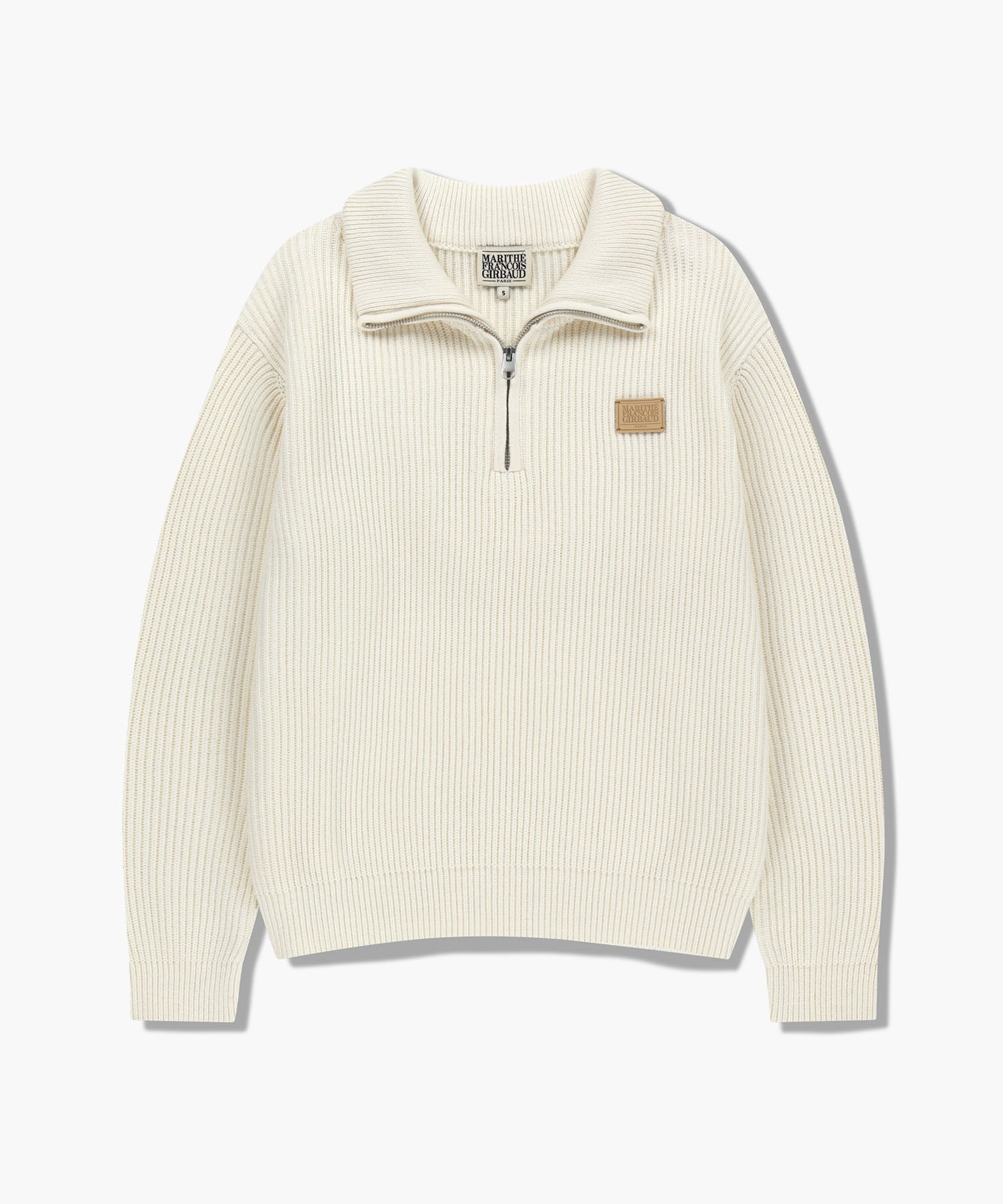 HALF NECK ZIPUP KNIT