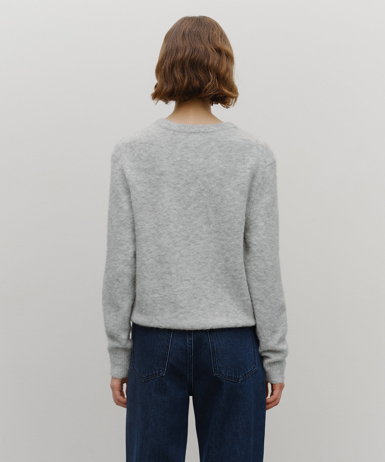 BOUCLE CLASSIC LOGO KNIT PULLOVER