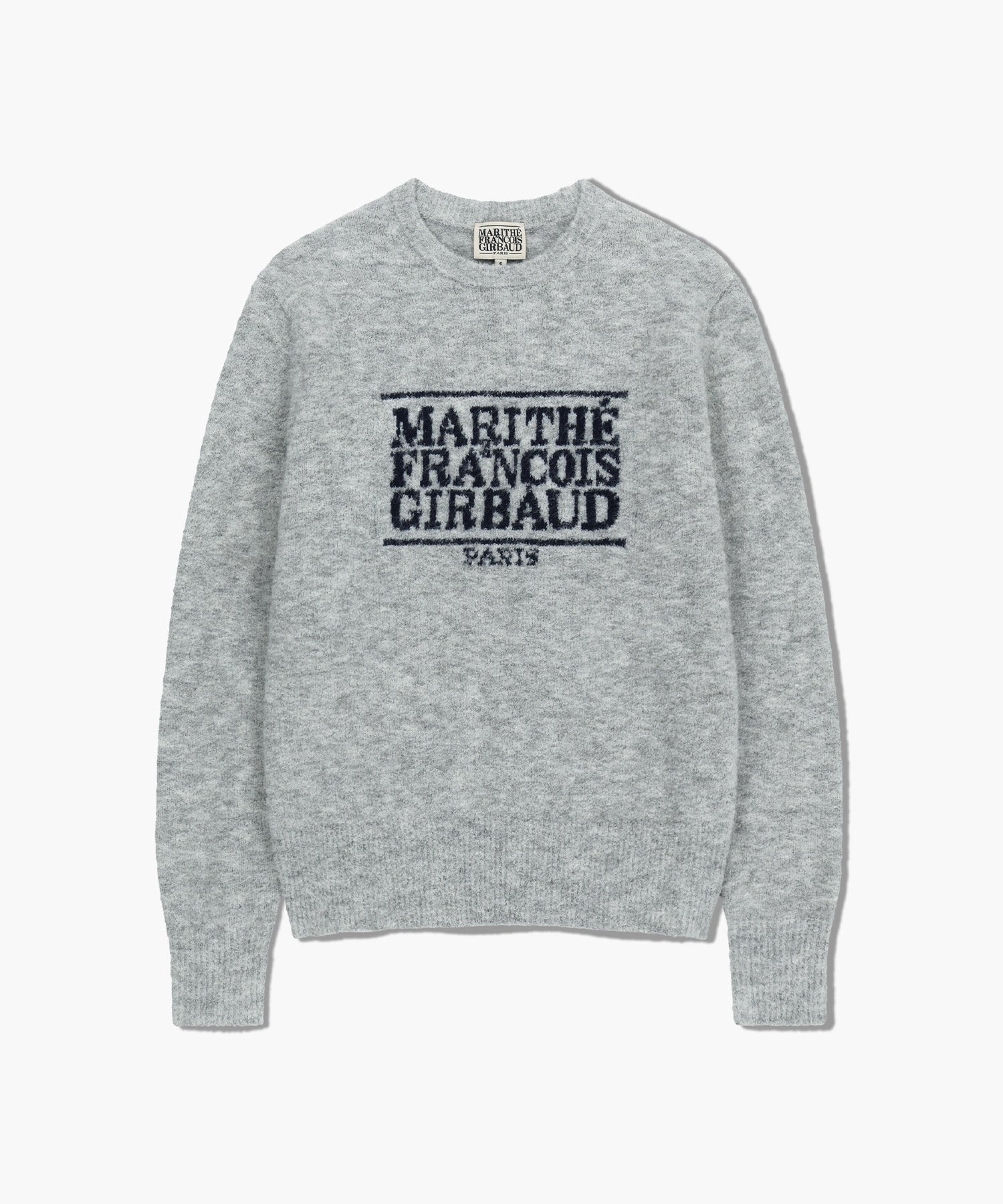 BOUCLE CLASSIC LOGO KNIT PULLOVER