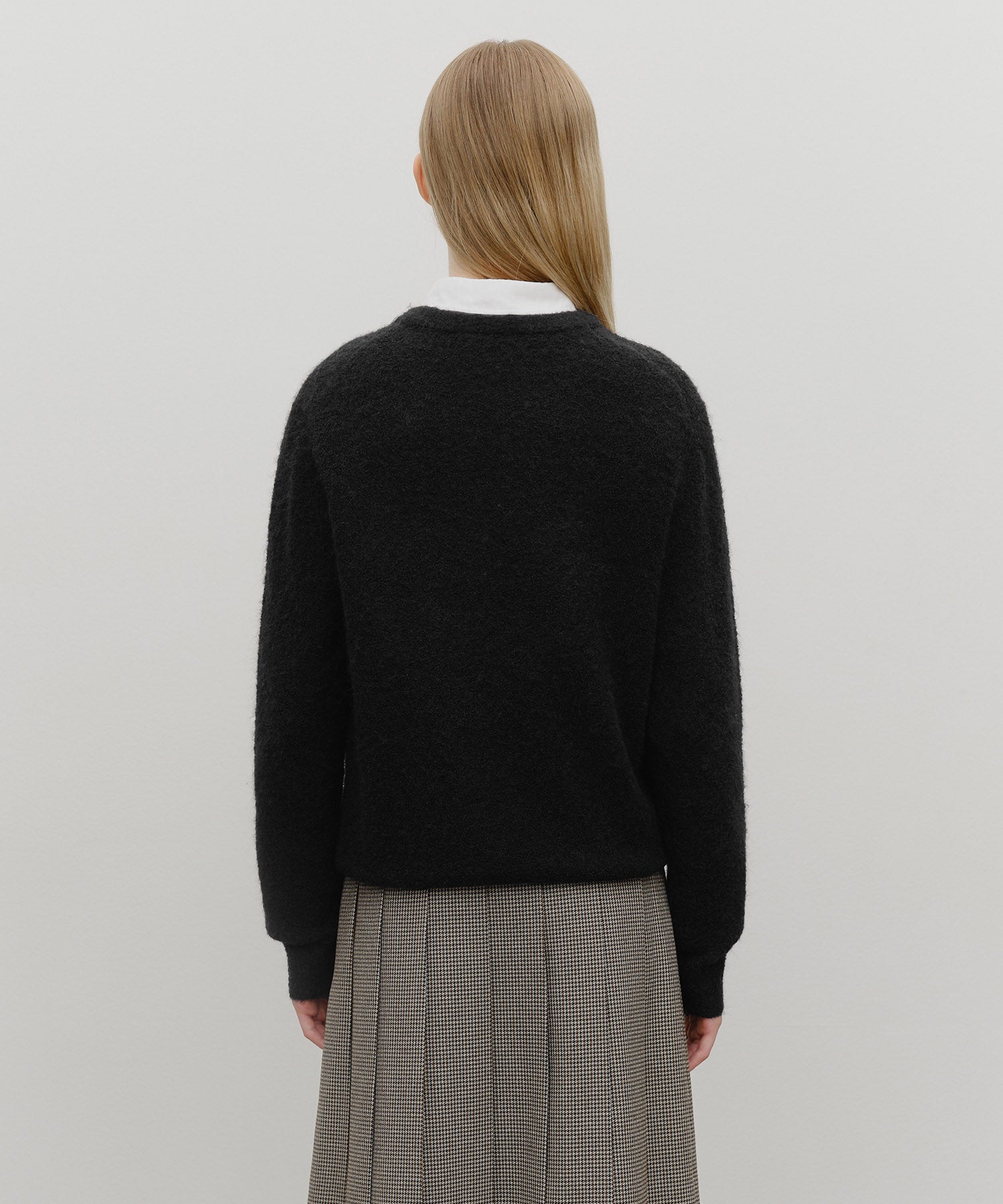 BOUCLE CLASSIC LOGO KNIT PULLOVER