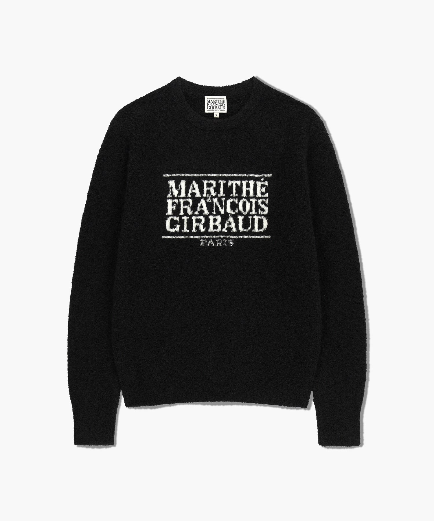 BOUCLE CLASSIC LOGO KNIT PULLOVER