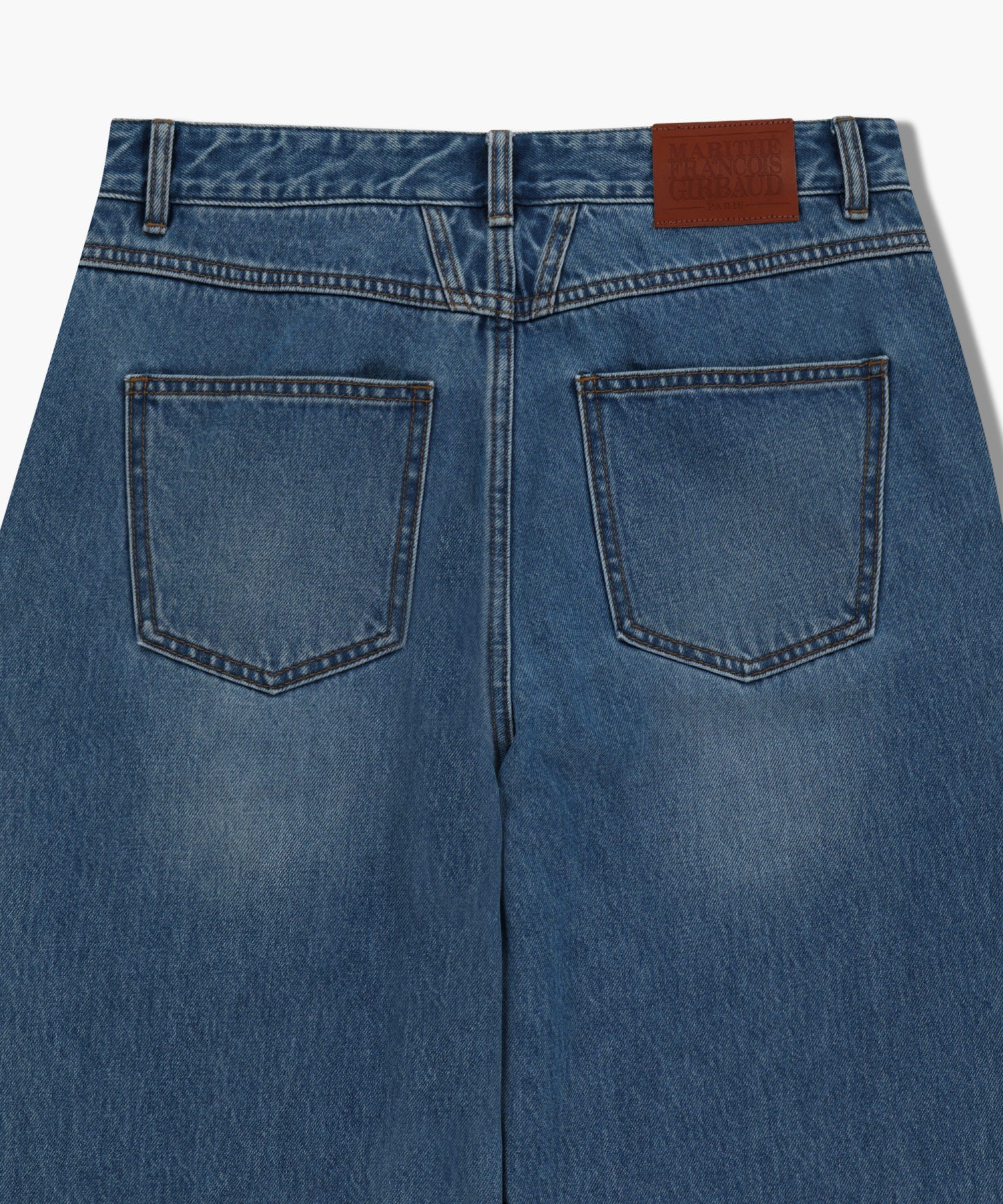 M HIGH STRAIGHT DENIM PANTS