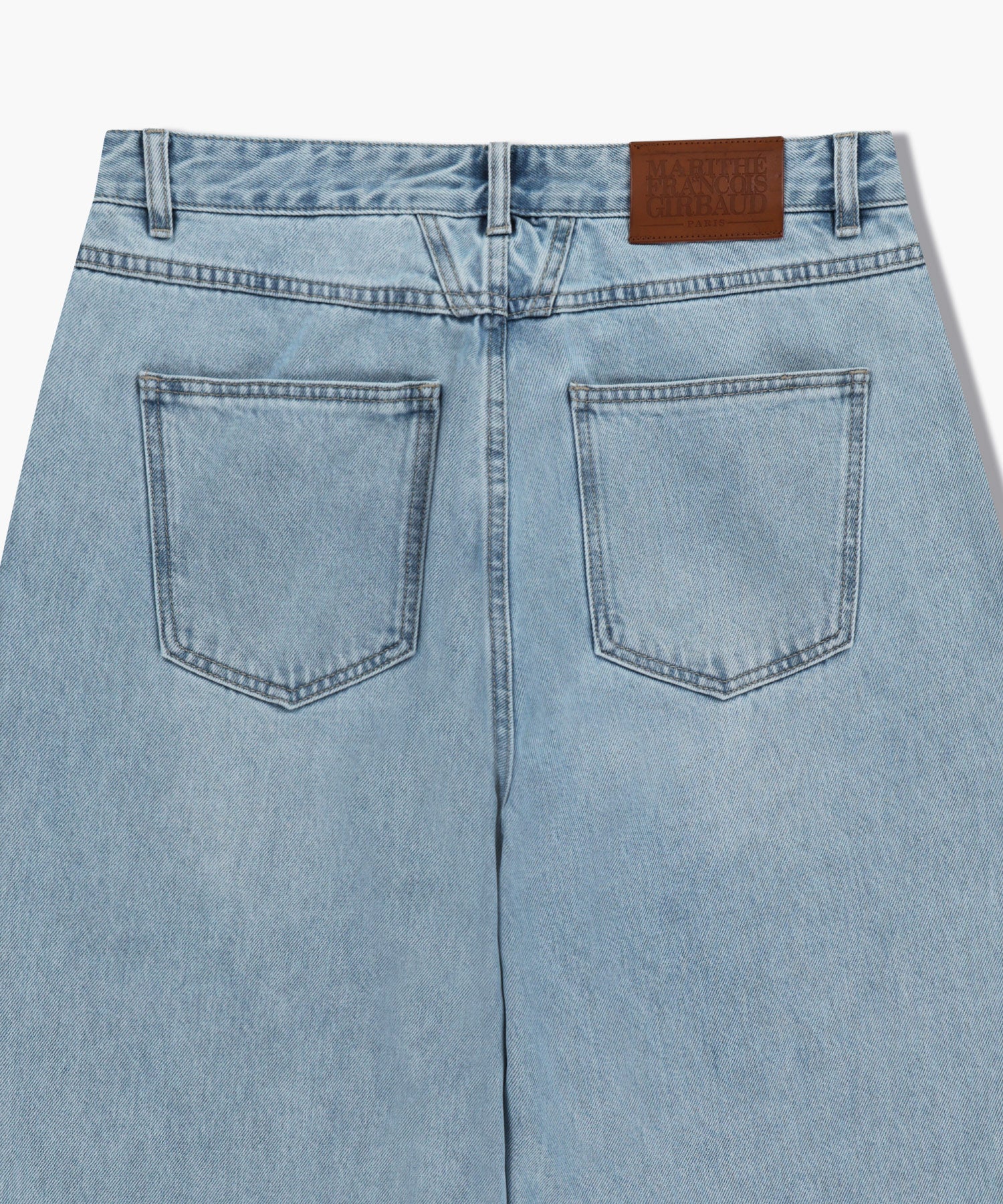 M HIGH STRAIGHT DENIM PANTS