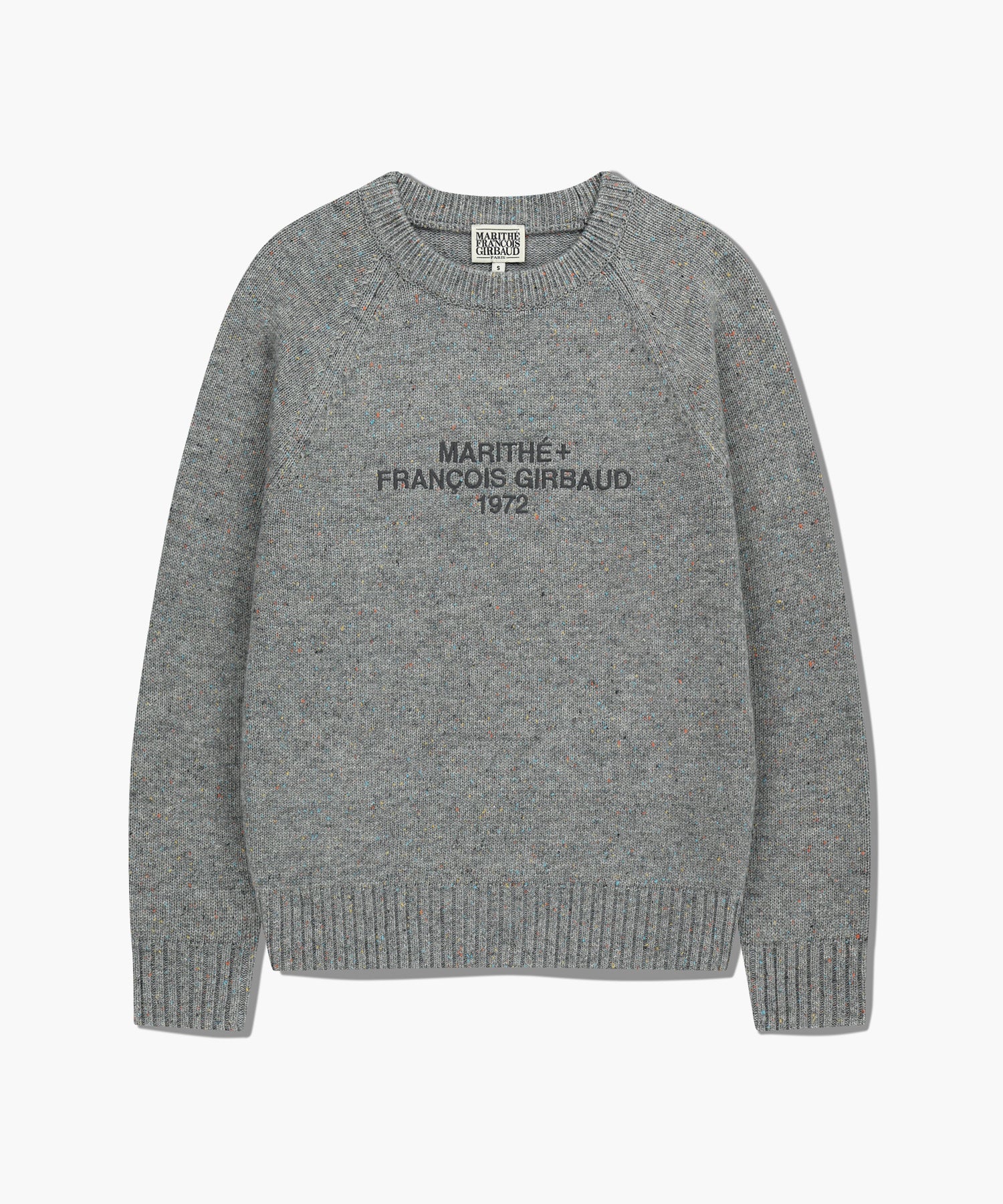 LETTERING LOGO KNIT PULLOVER