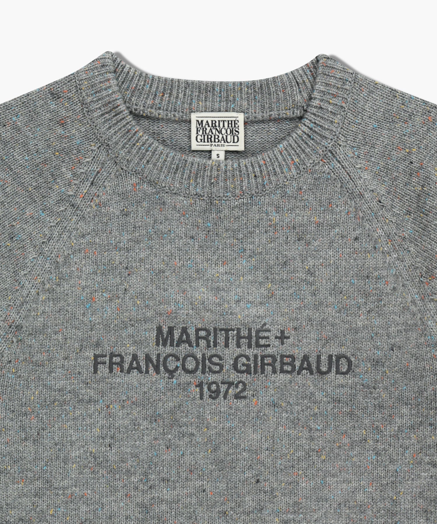 LETTERING LOGO KNIT PULLOVER