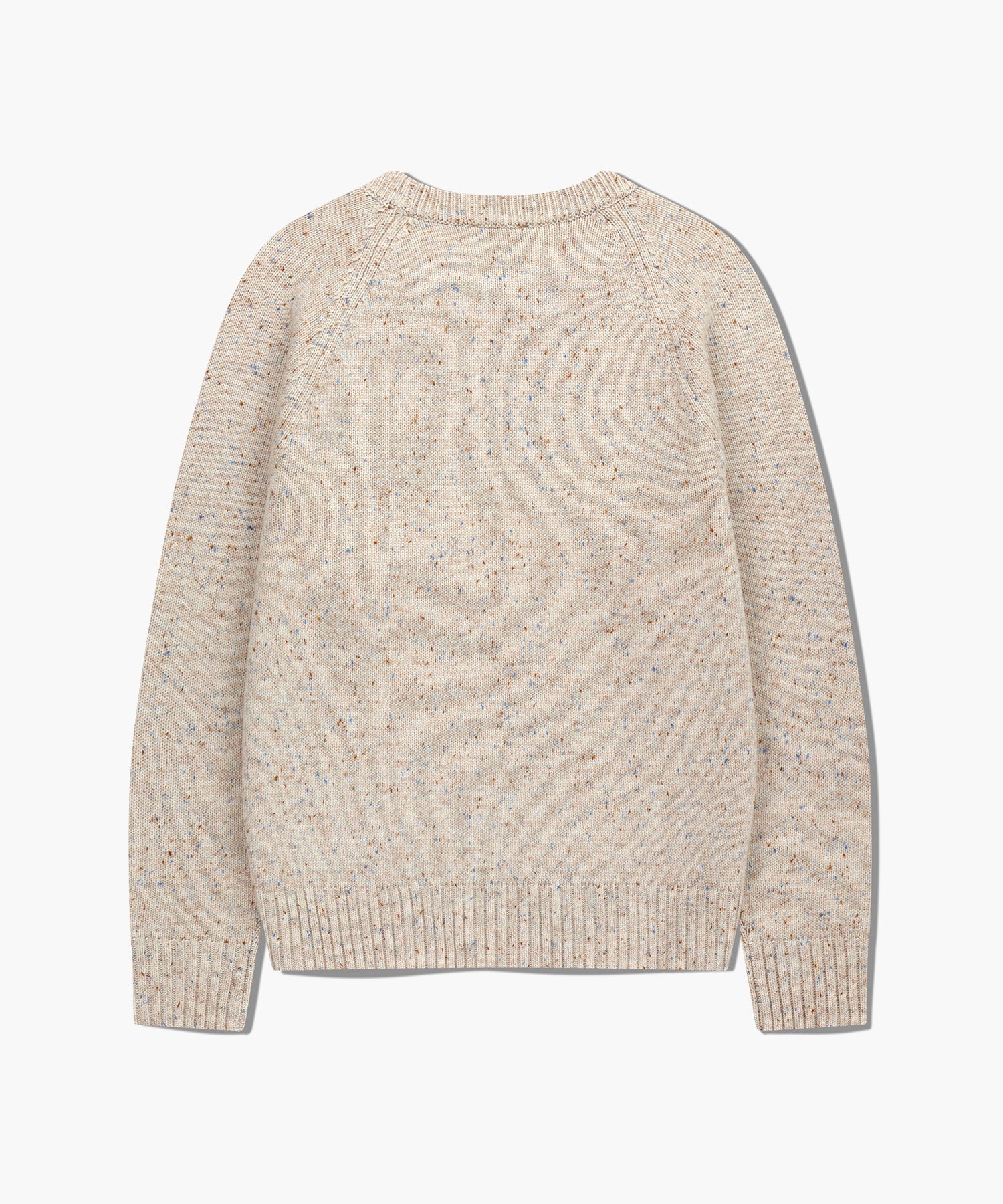 S ☆新品☆ ニューバランス タイプライターロゴ クルーネックニット　グレー LETTERING LOGO KNIT PULLOVER