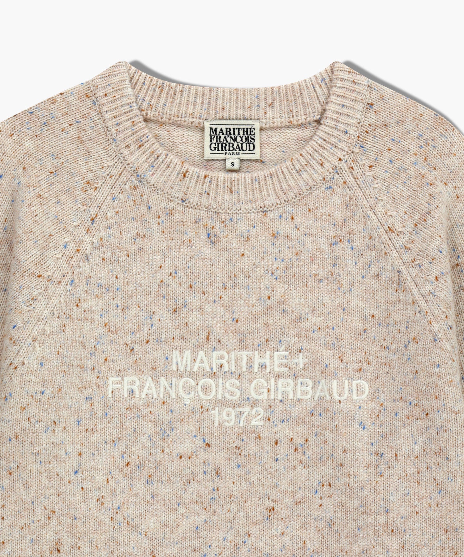 LETTERING LOGO KNIT PULLOVER