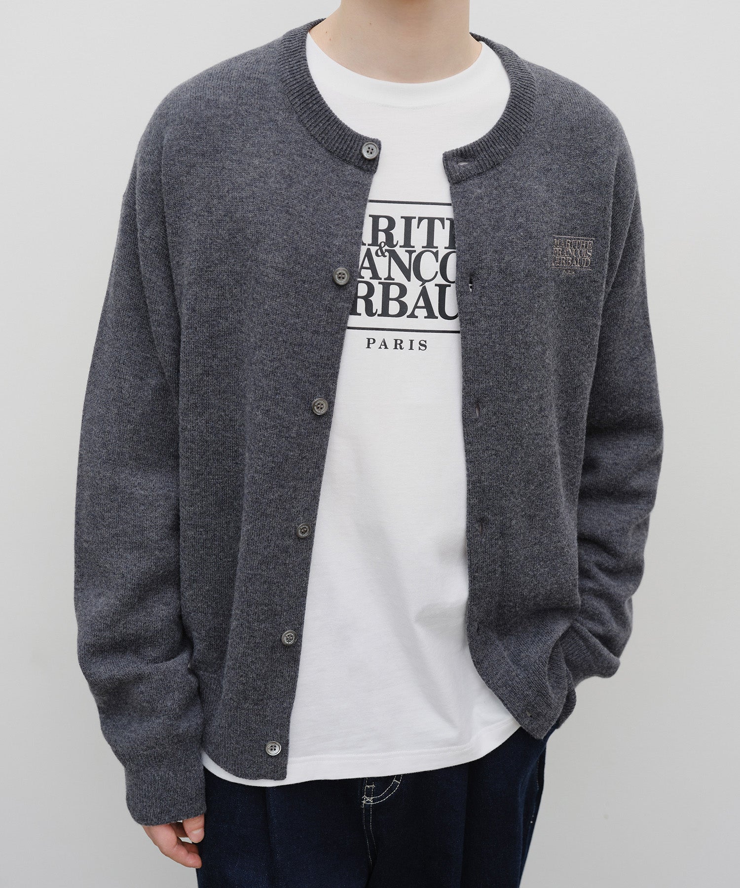 BASIC ROUND NECK CARDIGAN (発送予定: 2025年12月上旬〜)
