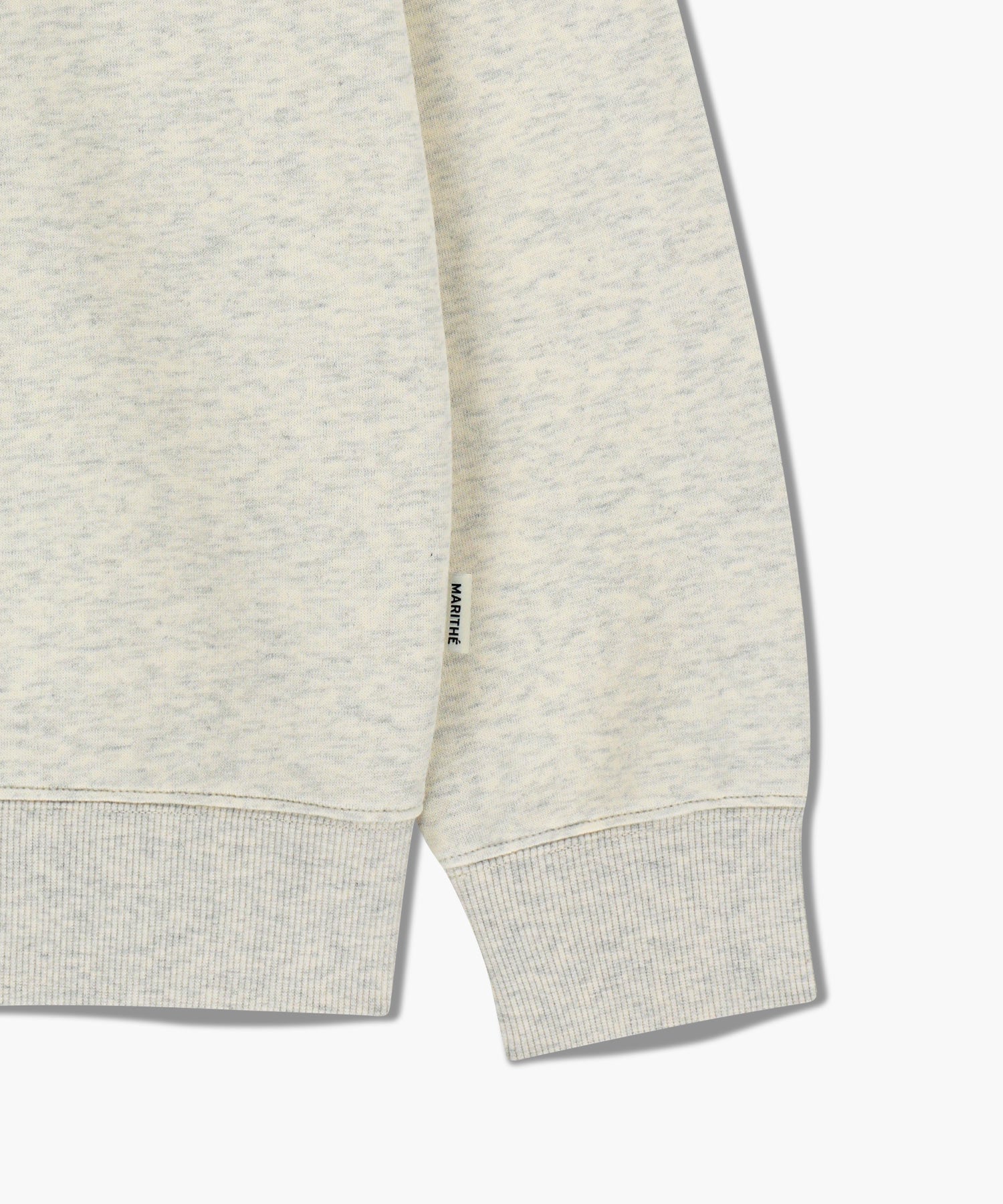 APPLIQUE LOGO OVERSIZED SWEATSHIRT (BRUSHED)