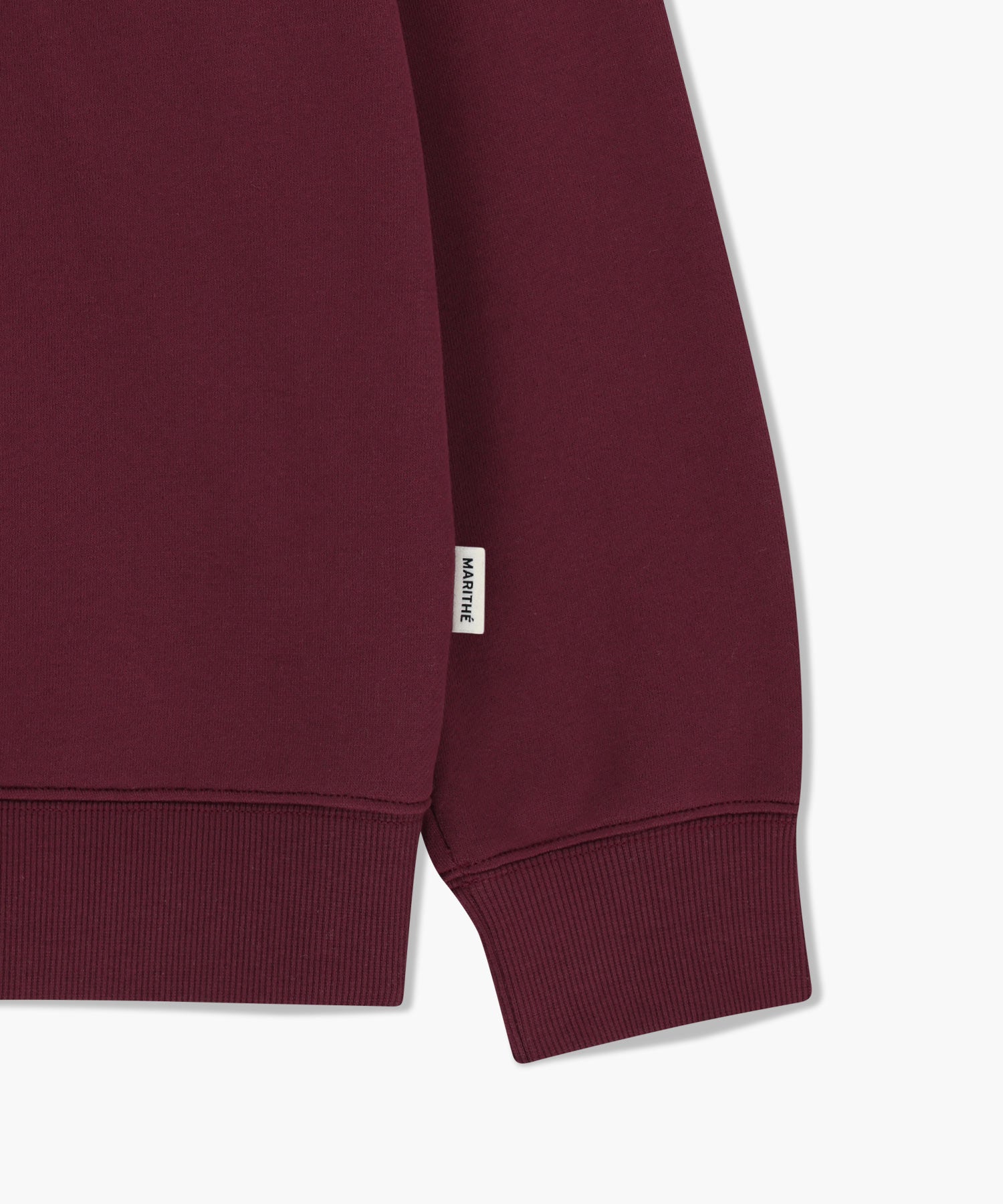 APPLIQUE LOGO OVERSIZED SWEATSHIRT (BRUSHED)