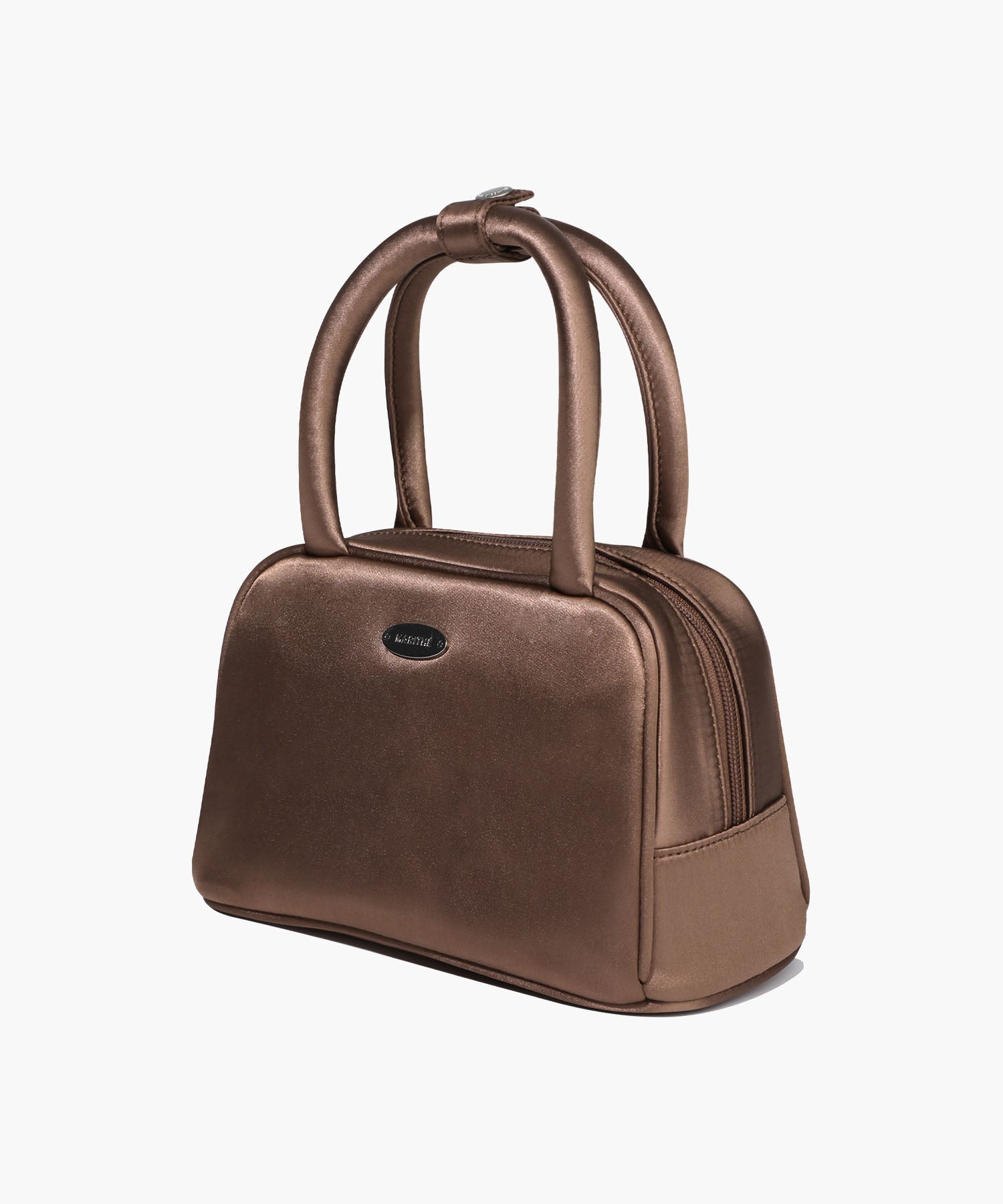 CLASSIC LOGO SATIN MINI TOTE BAG