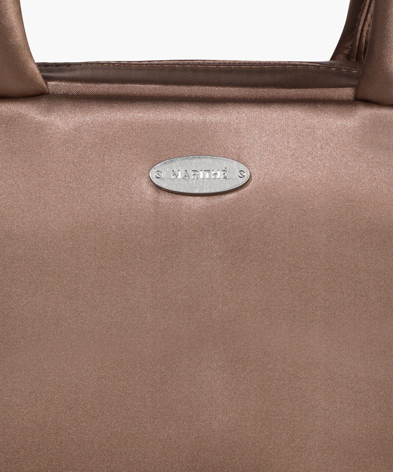 CLASSIC LOGO SATIN MINI TOTE BAG