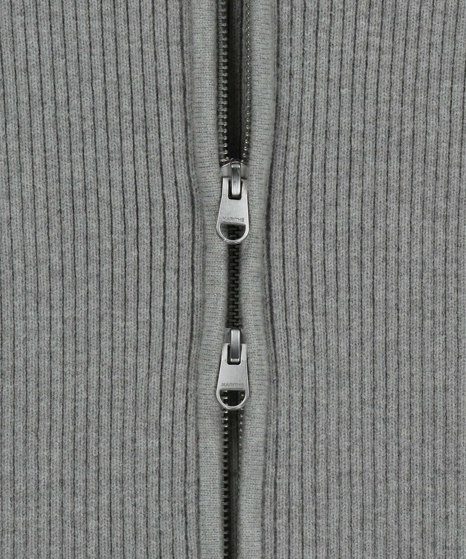 W TWO WAY HIGH NECK ZIPUP CARDIGAN