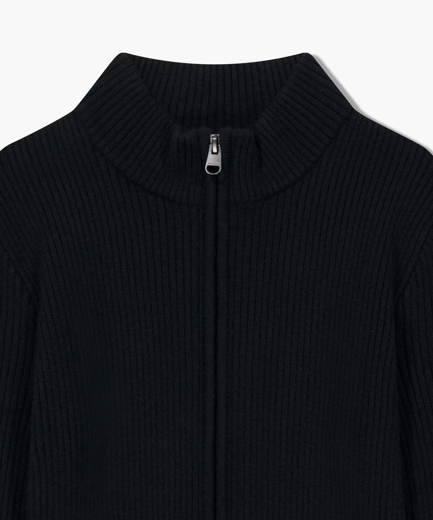 W TWO WAY HIGH NECK ZIPUP CARDIGAN