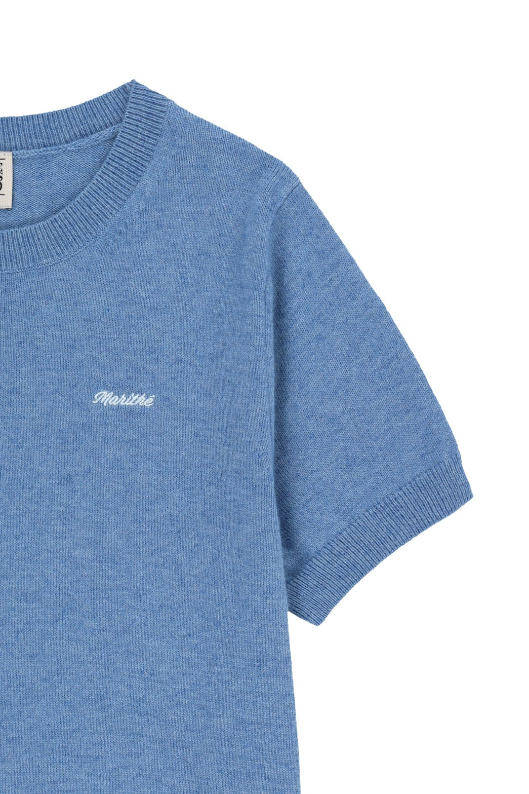 W SMALL CLASSIC LOGO ROUND NECK CARDIGAN SET UP