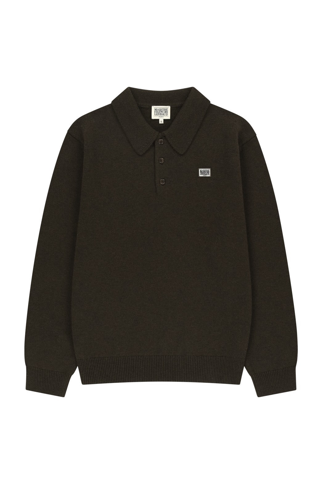 M SMALL CLASSIC LOGO COLLAR KNIT